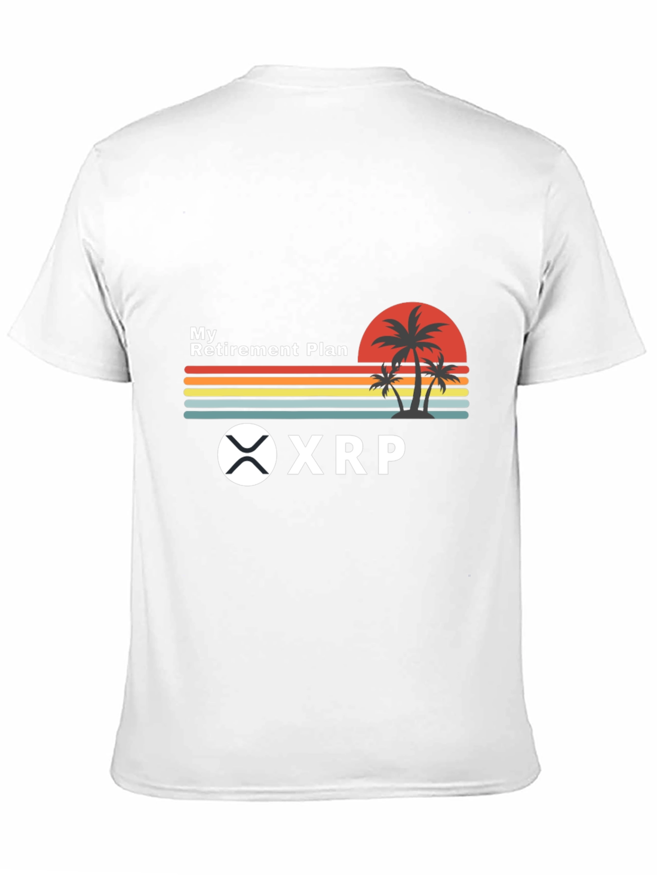 My Retirement Plan XRP Crypto Black T-Shirt