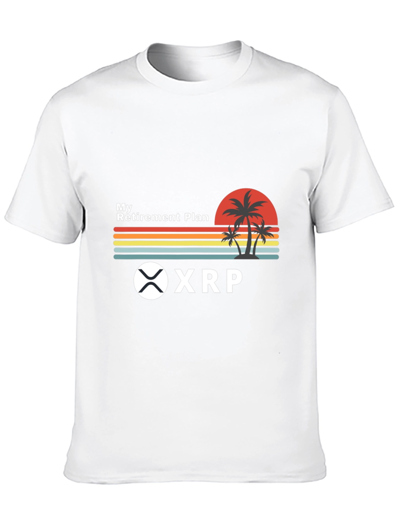 My Retirement Plan XRP Crypto Black T-Shirt