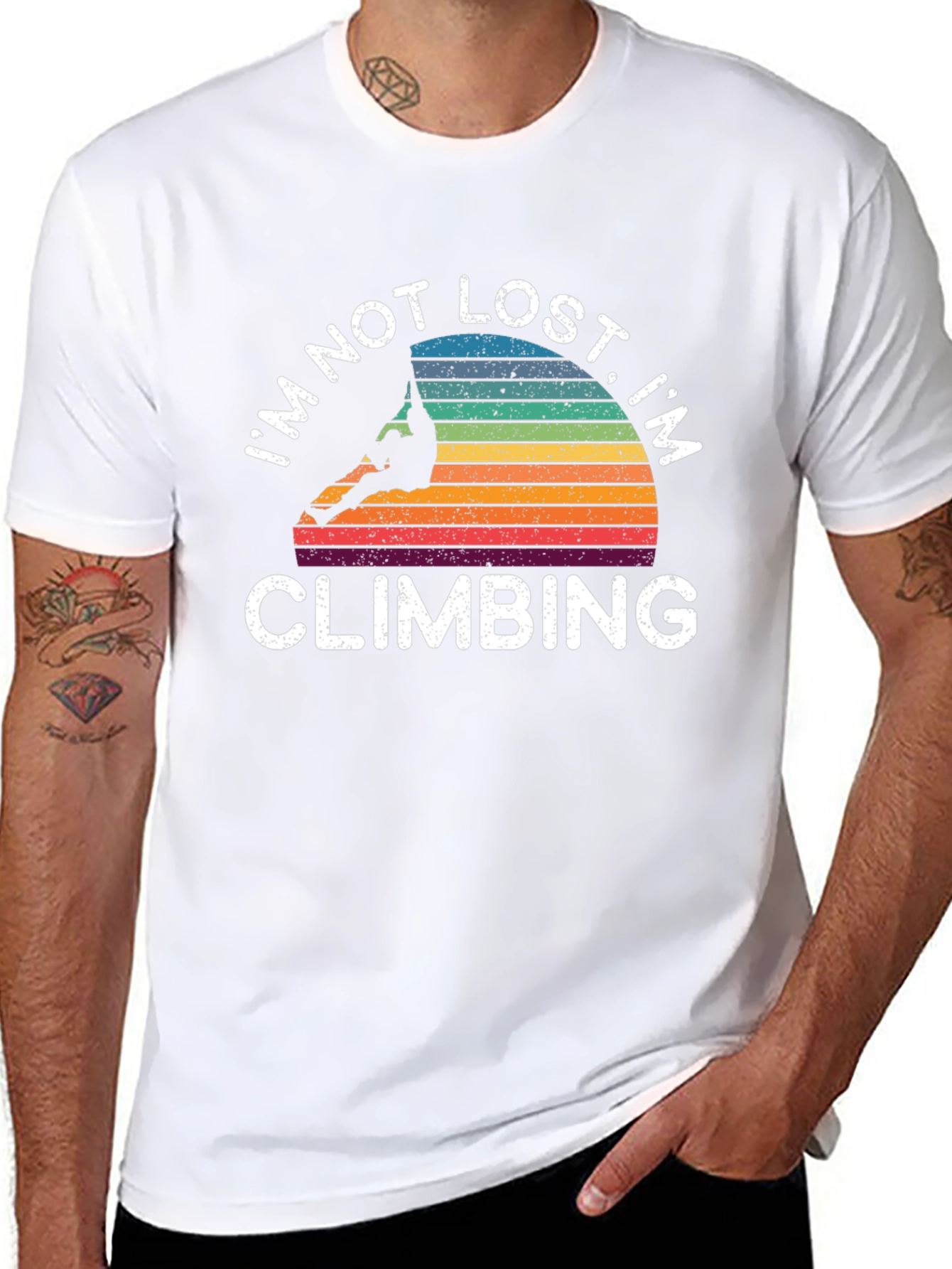 Im Not Lost Im Climbing T-Shirt
