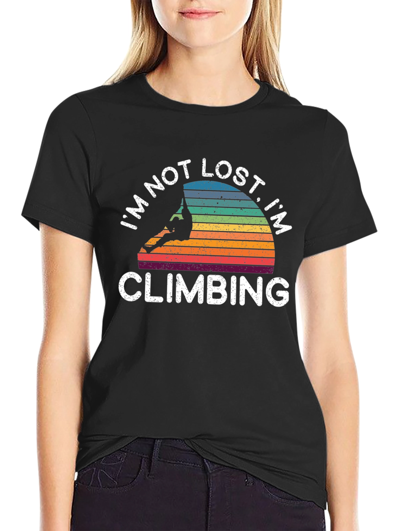 Im Not Lost Im Climbing T-Shirt