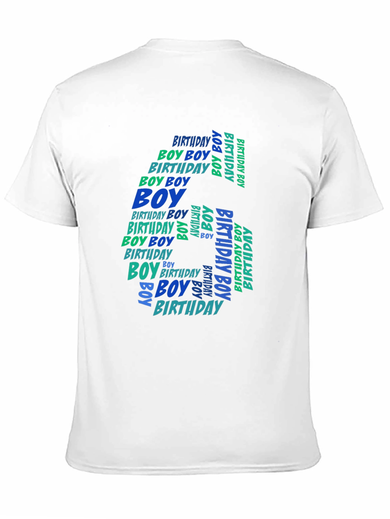 6th Birthday Boy T-Shirt