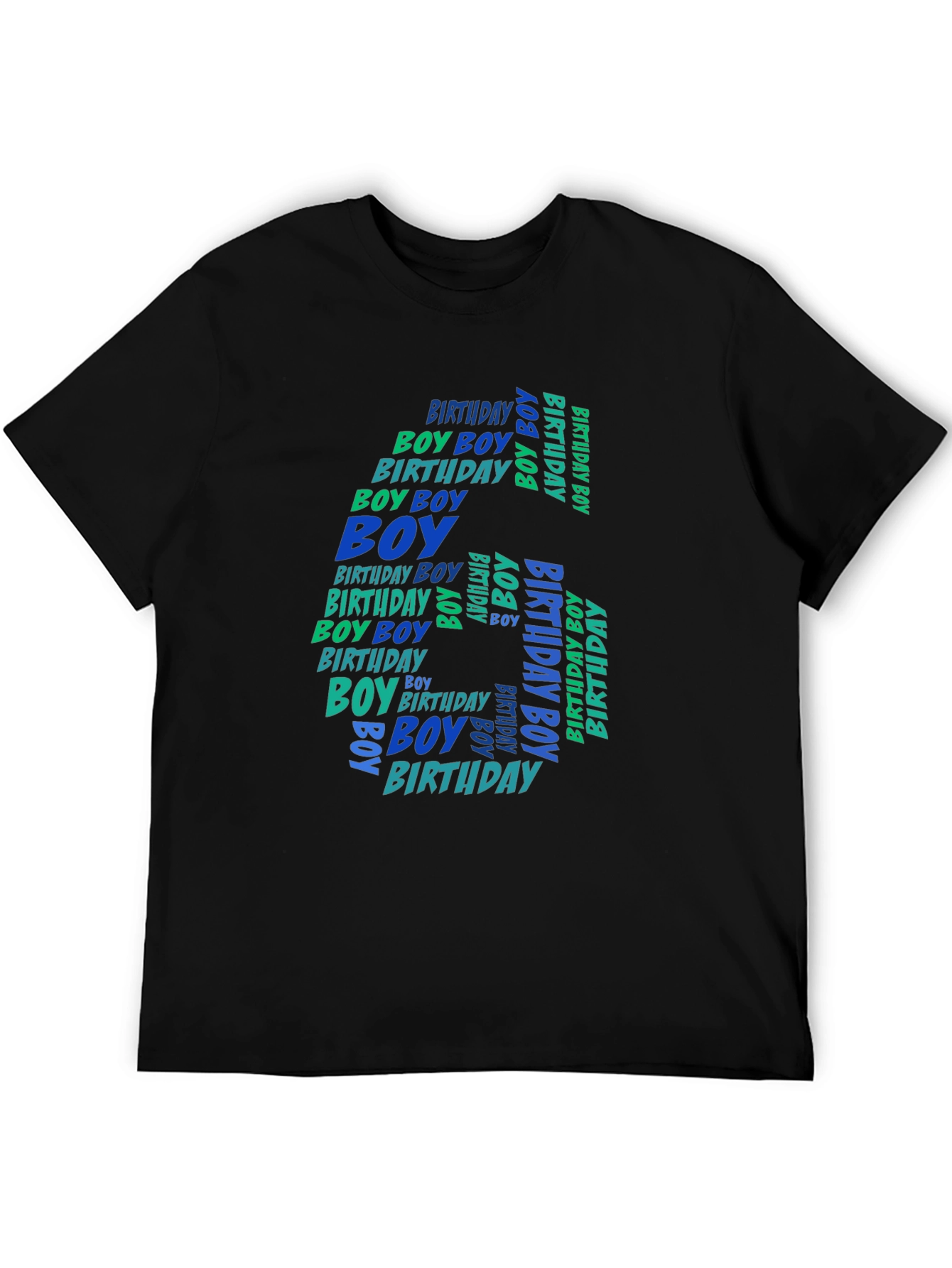6th Birthday Boy T-Shirt