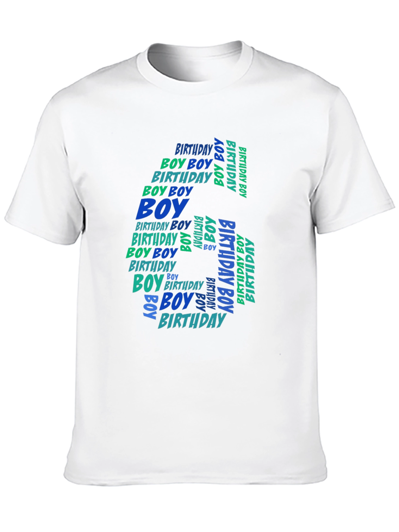 6th Birthday Boy T-Shirt