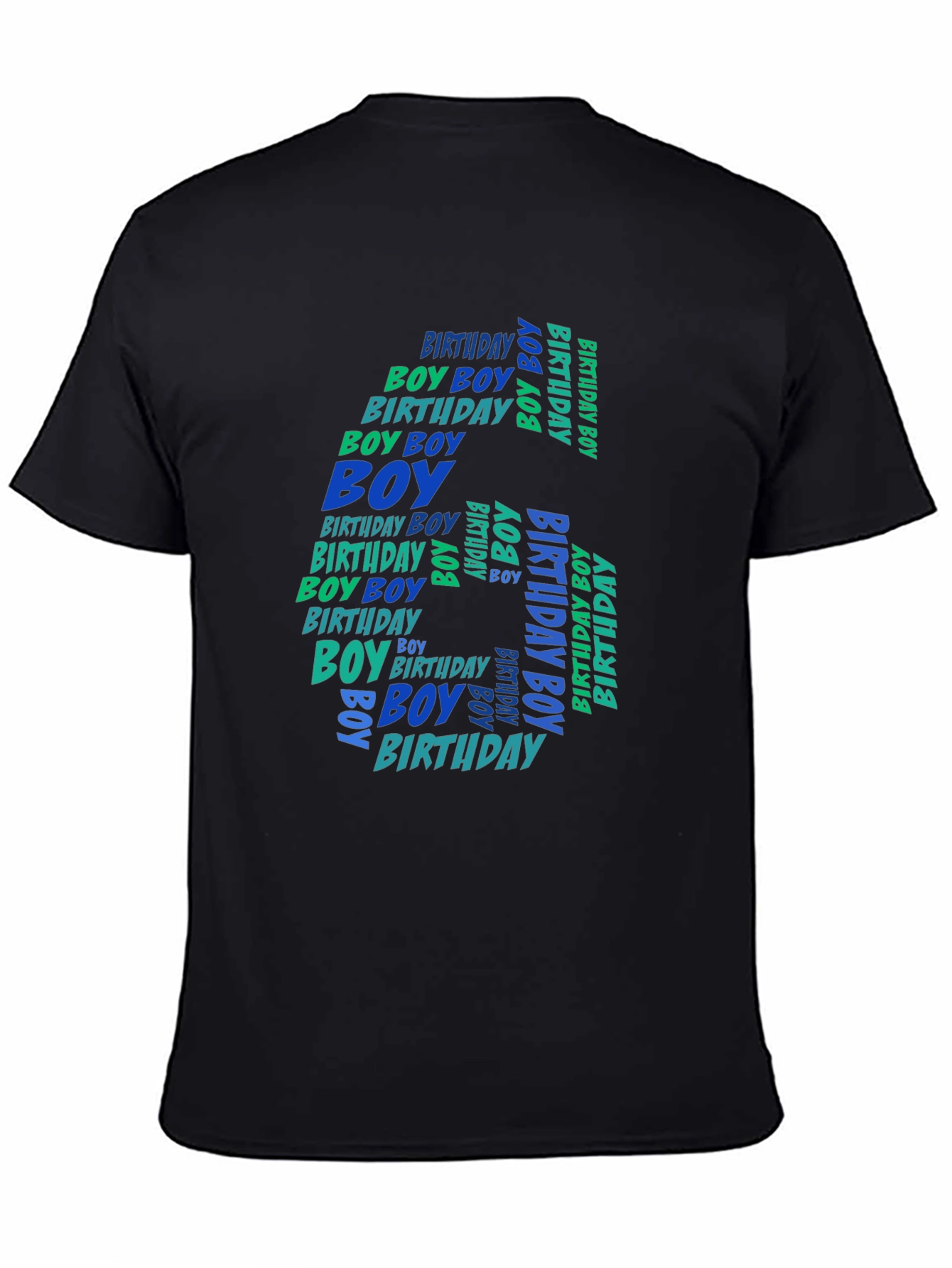 6th Birthday Boy T-Shirt
