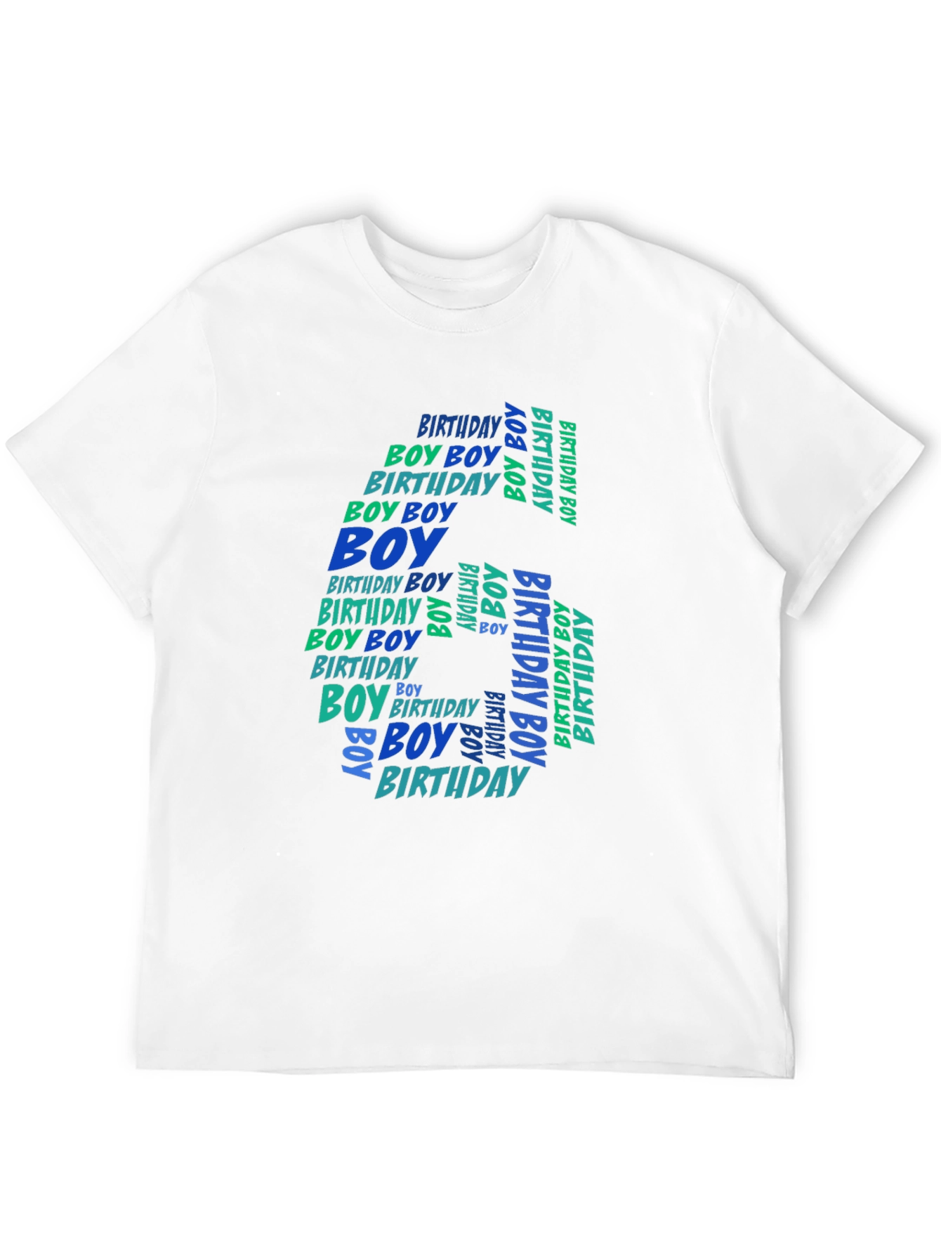 6th Birthday Boy T-Shirt