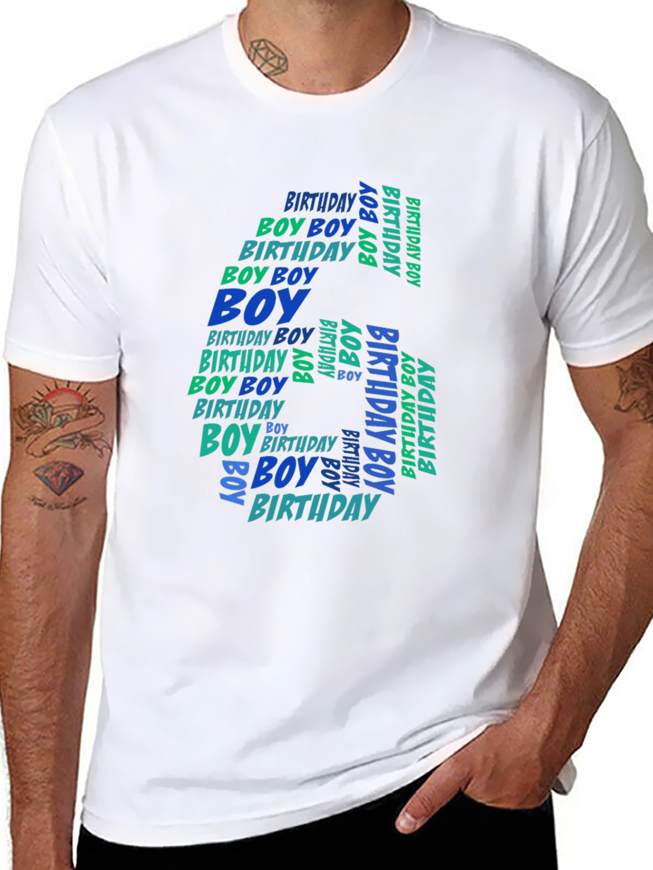 6th Birthday Boy T-Shirt