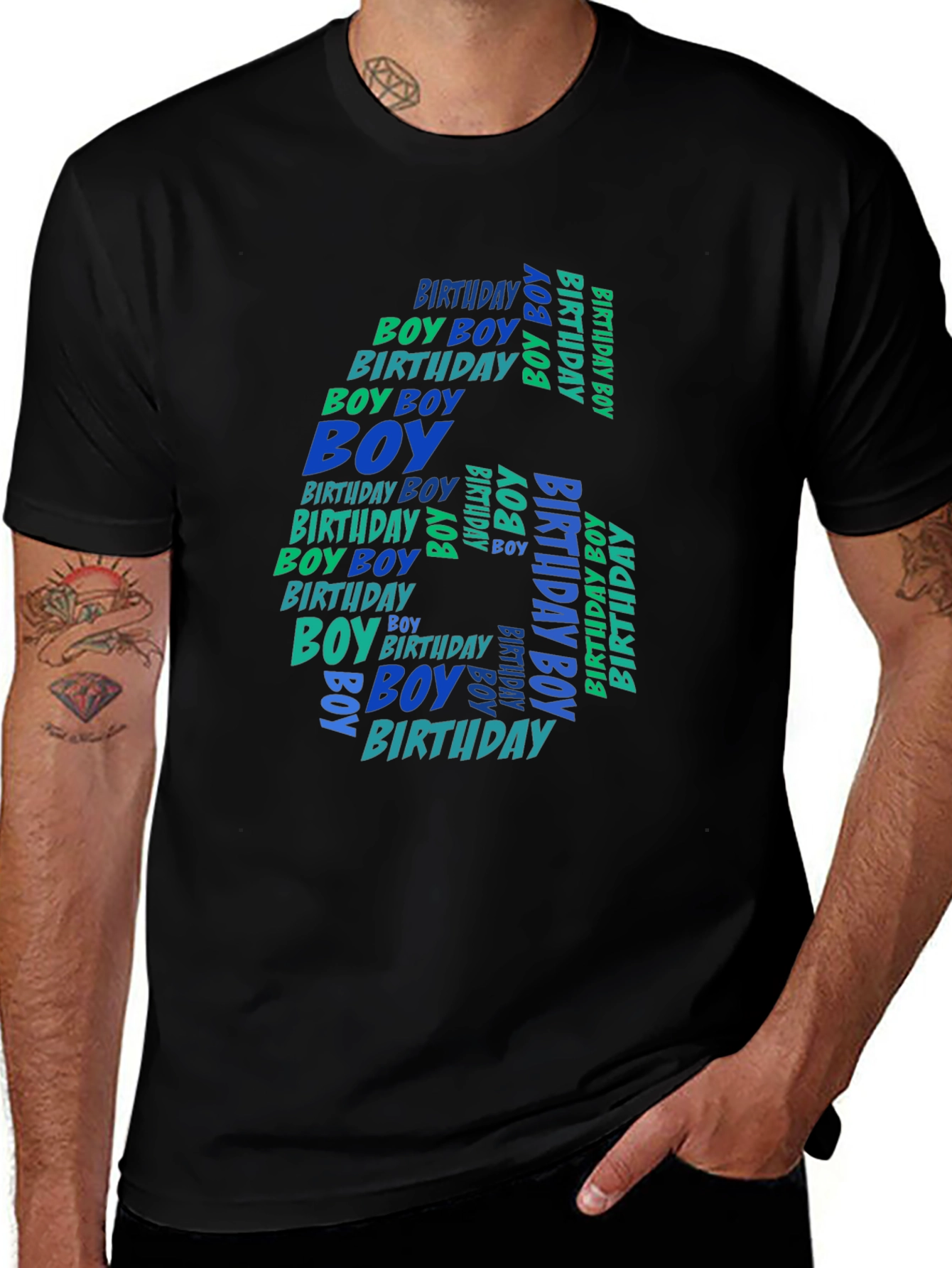 6th Birthday Boy T-Shirt
