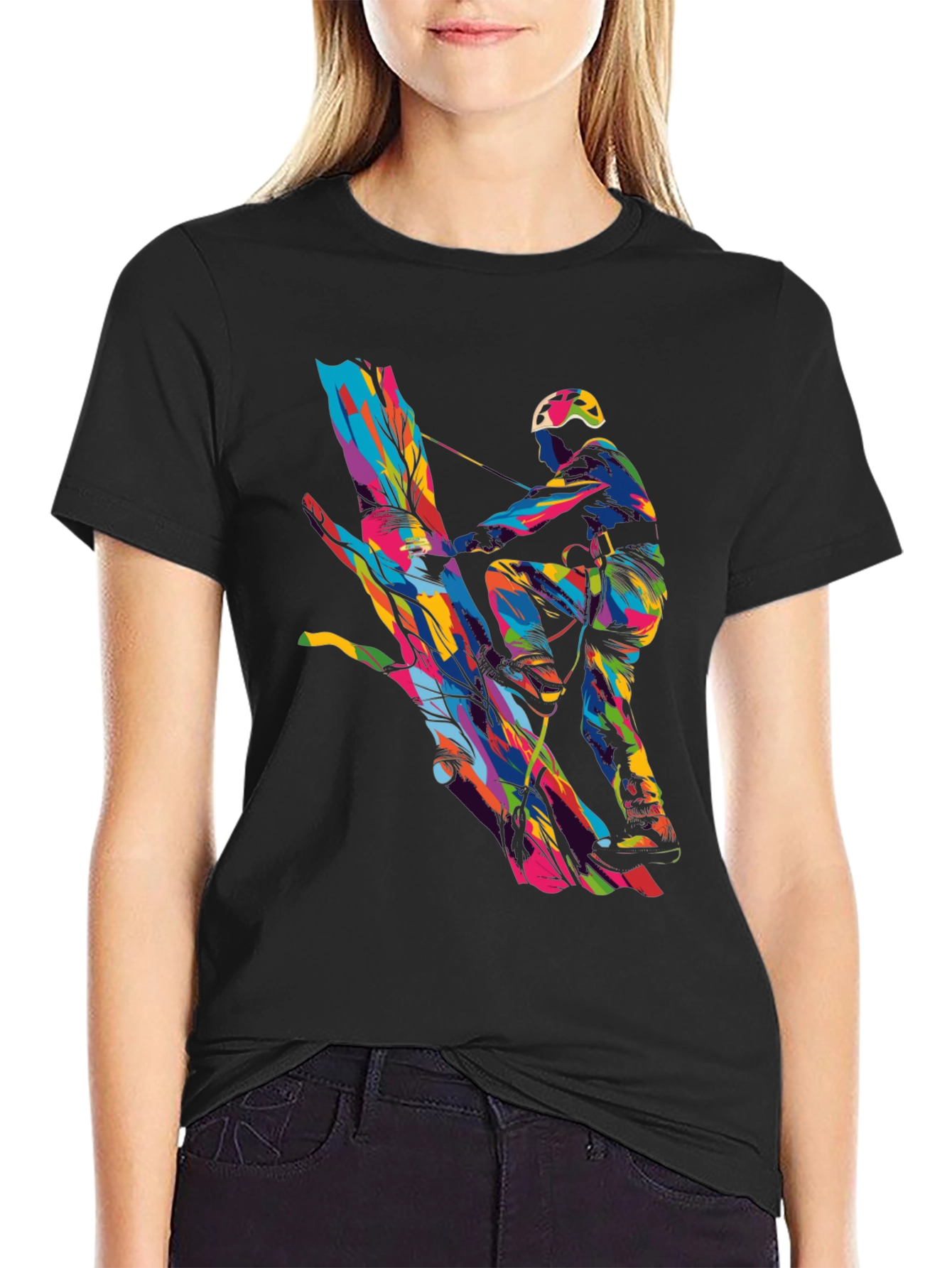 Colorful Climbing T-Shirt