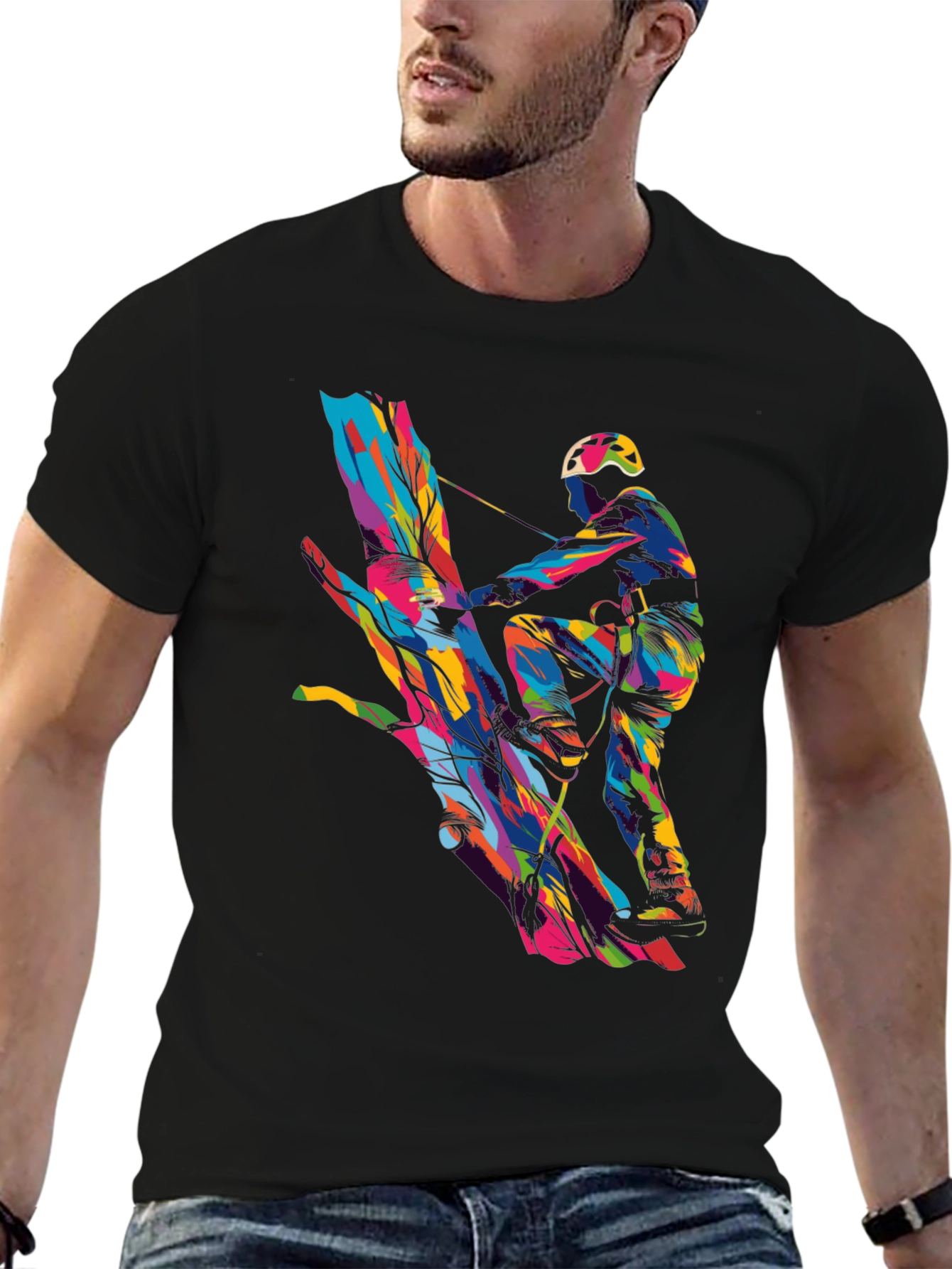 Colorful Climbing T-Shirt