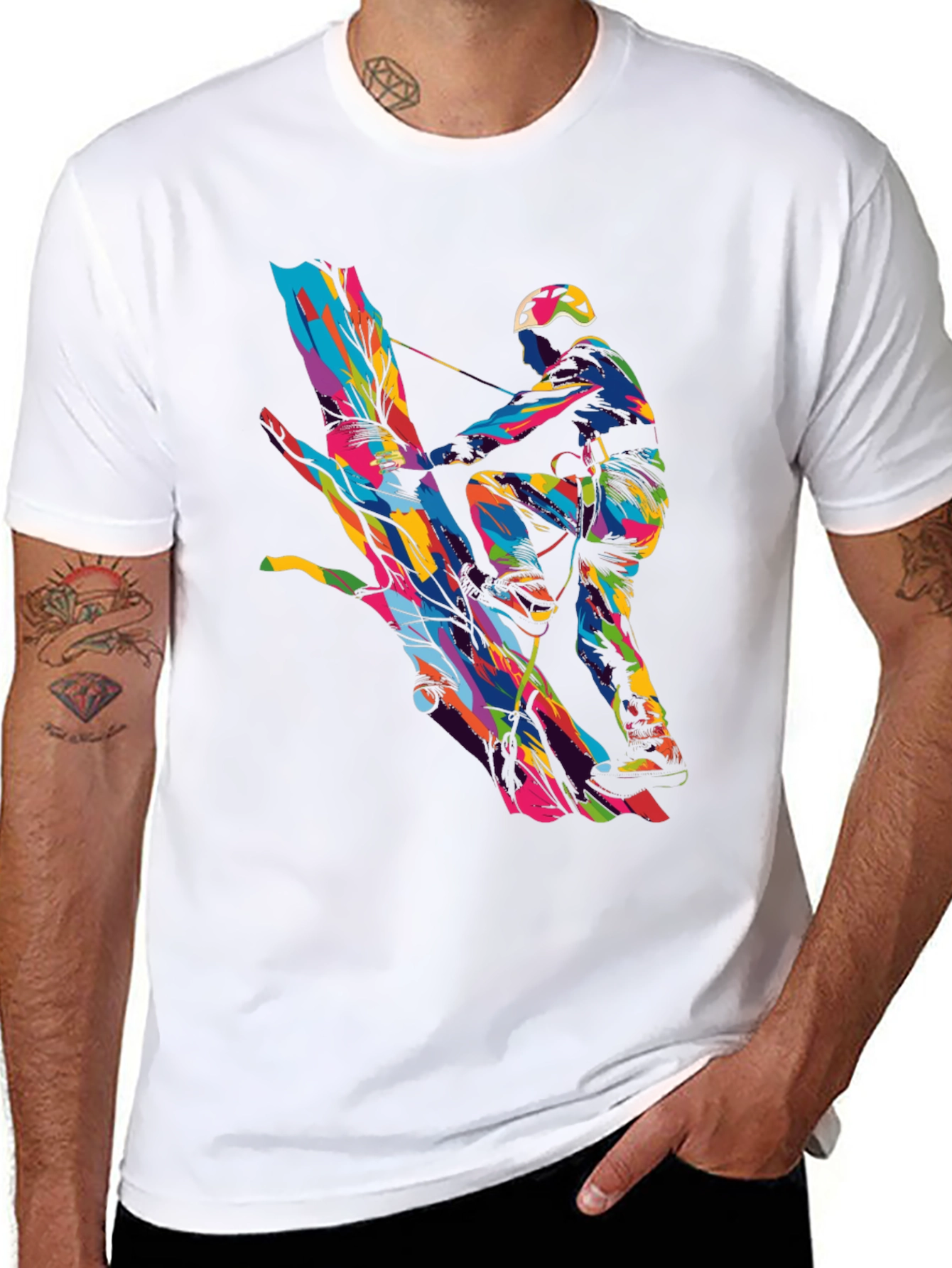 Colorful Climbing T-Shirt