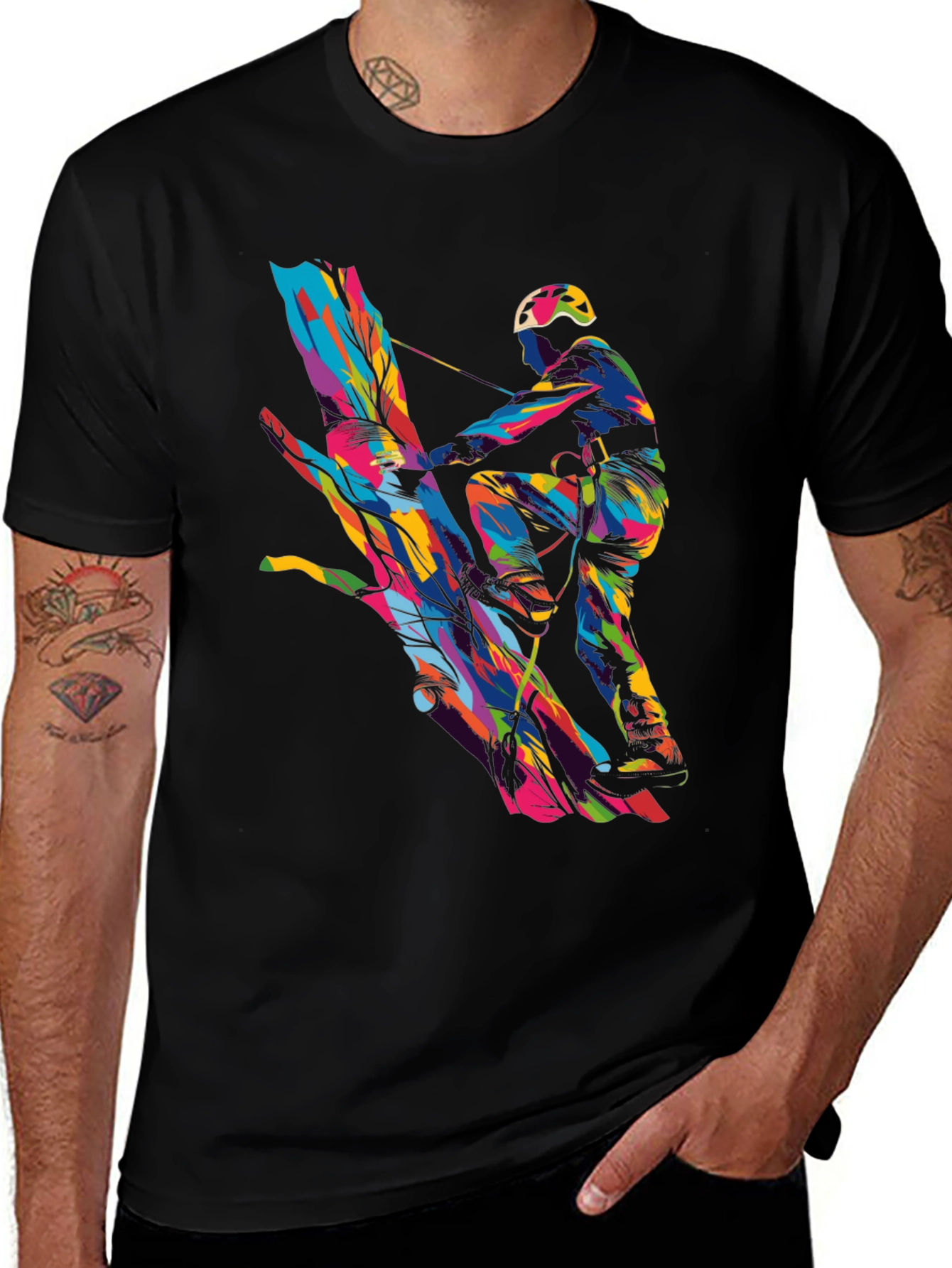 Colorful Climbing T-Shirt