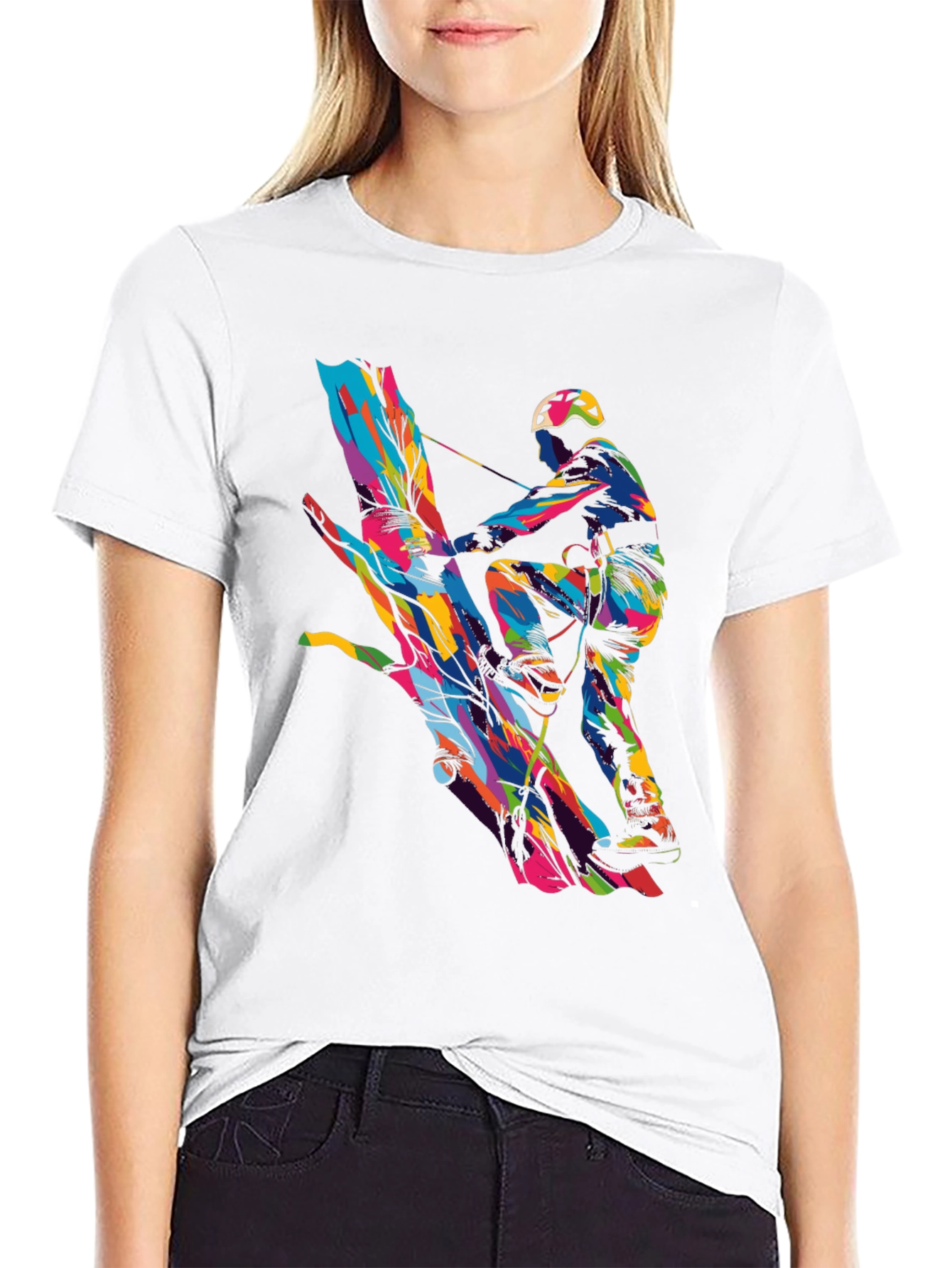Colorful Climbing T-Shirt