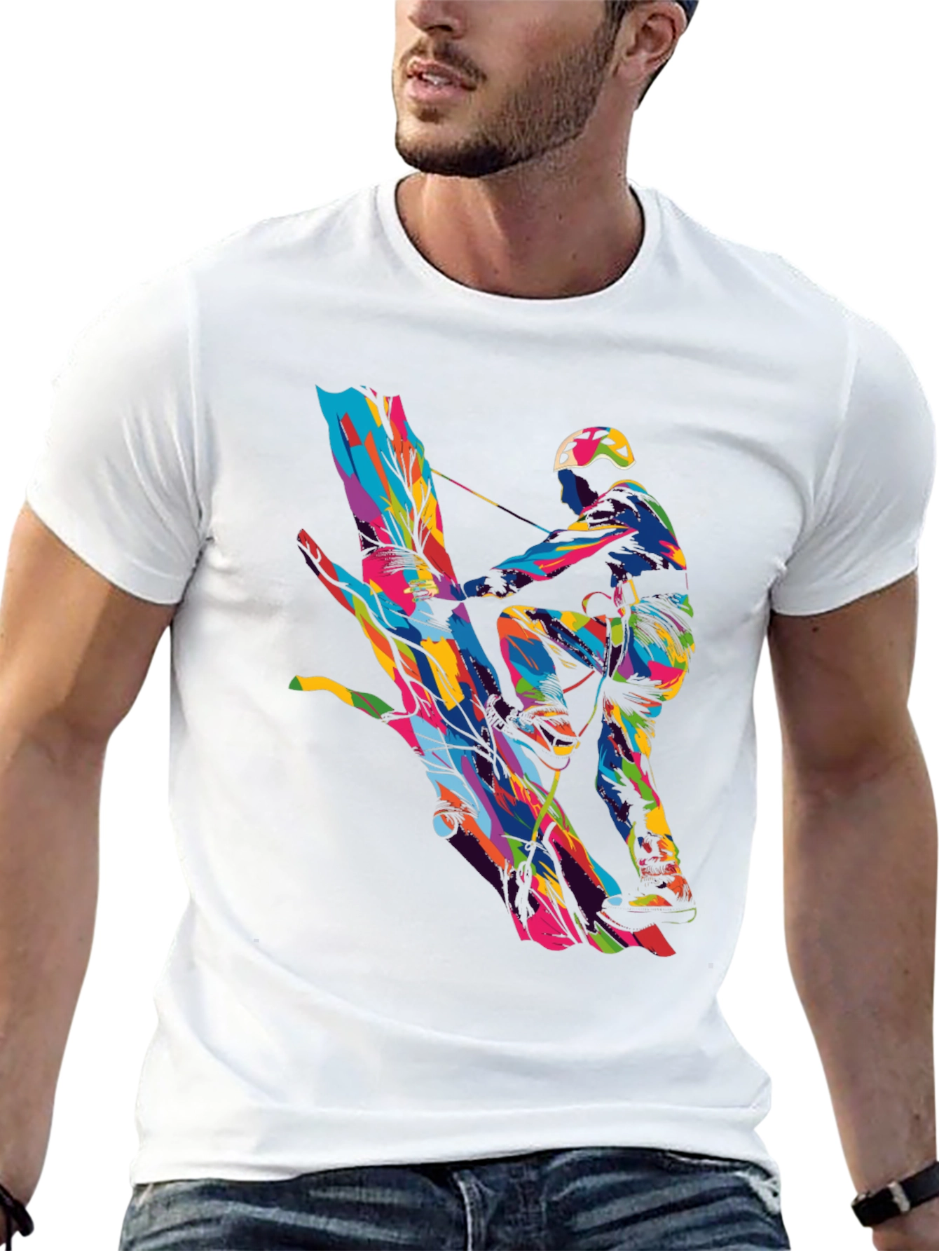 Colorful Climbing T-Shirt