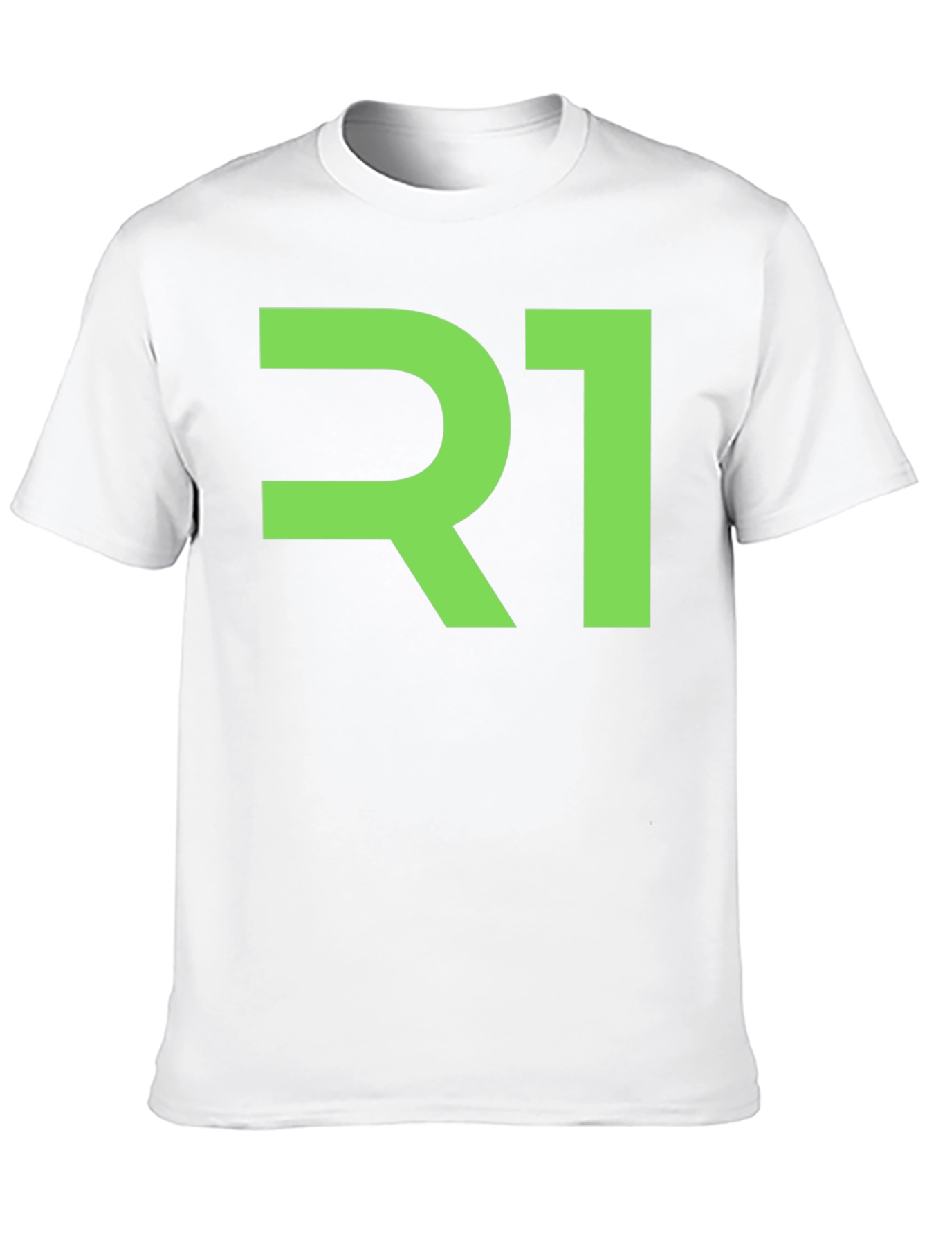 Modern R1 Graphic Tee - Black Cotton Blend