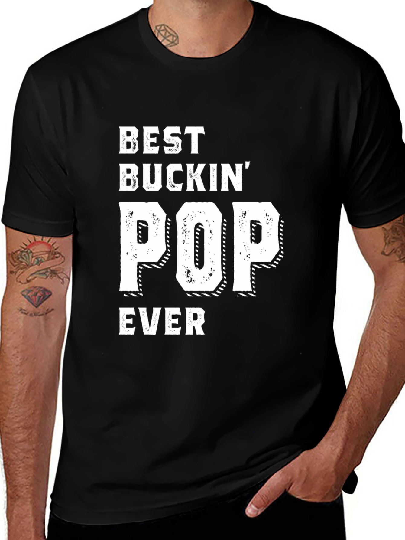 Best Buckin Pop Ever Graphic T-Shirt