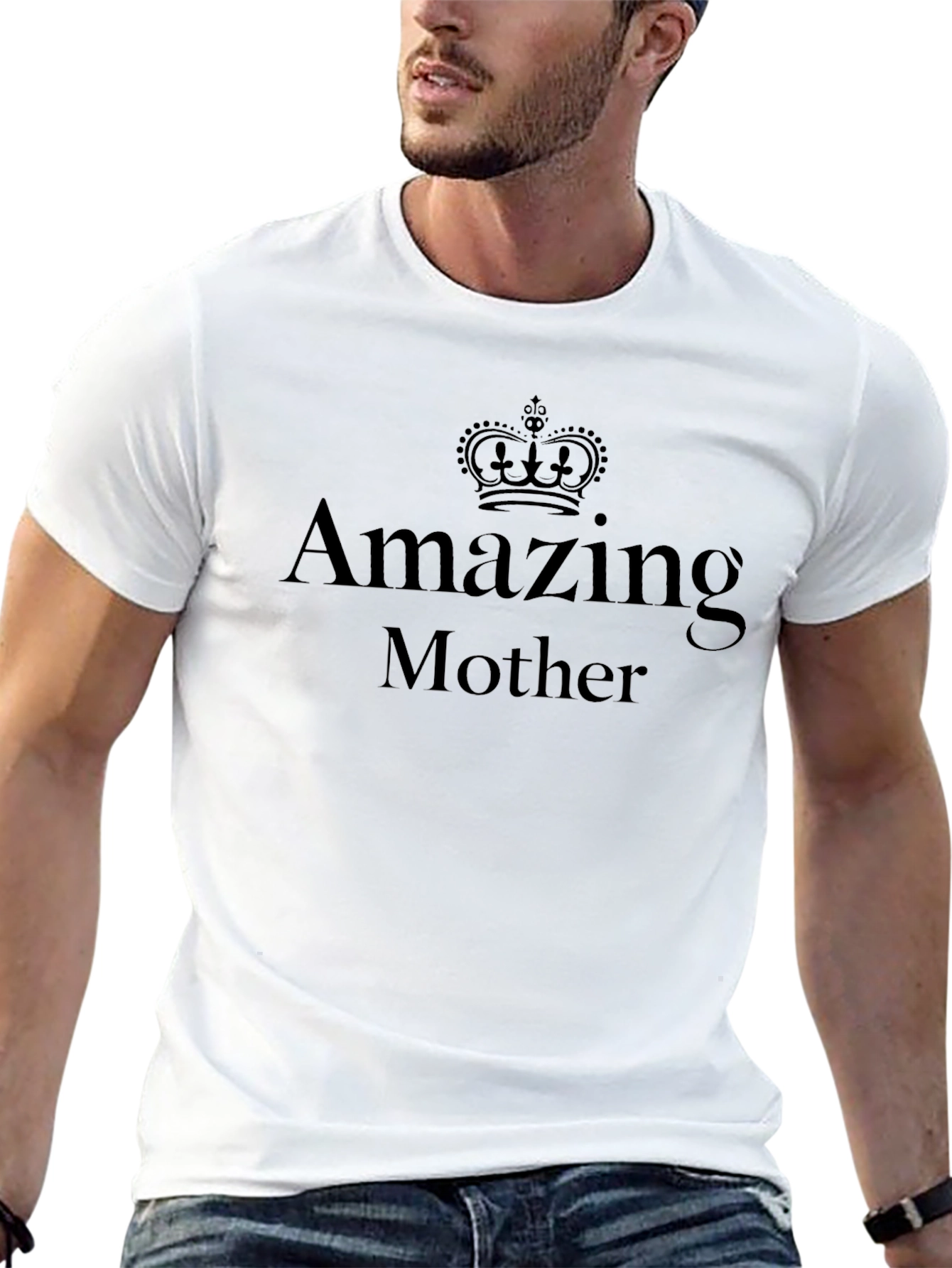 Amazing Mother T-Shirt - Black