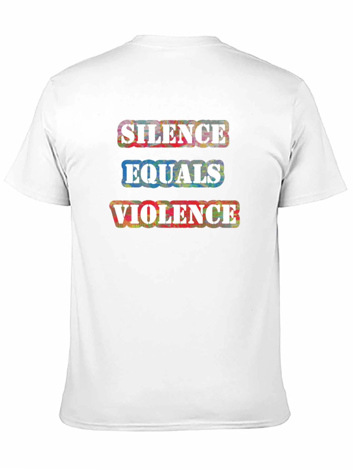 Silence Equals Violence Graphic Tee - Black