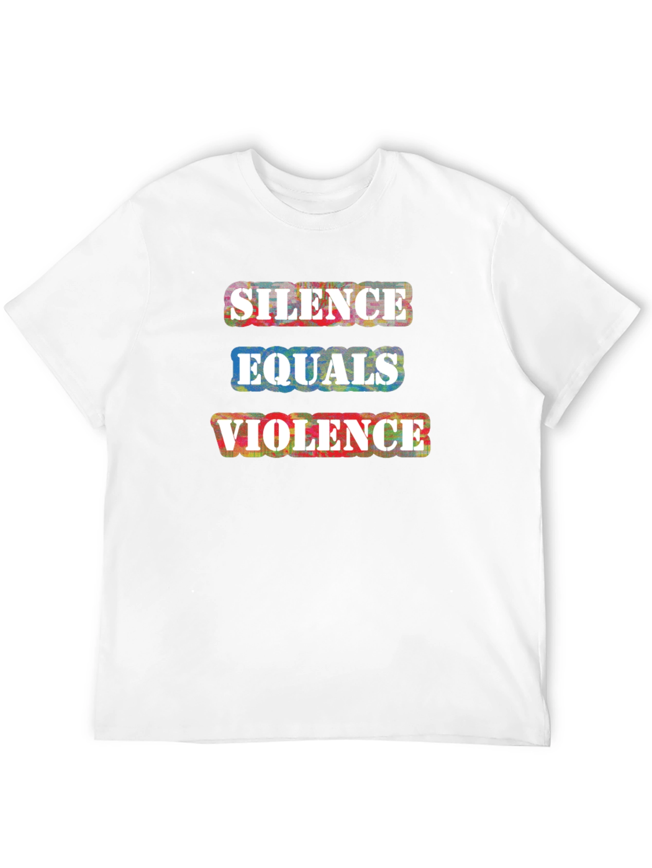 Silence Equals Violence Graphic Tee - Black