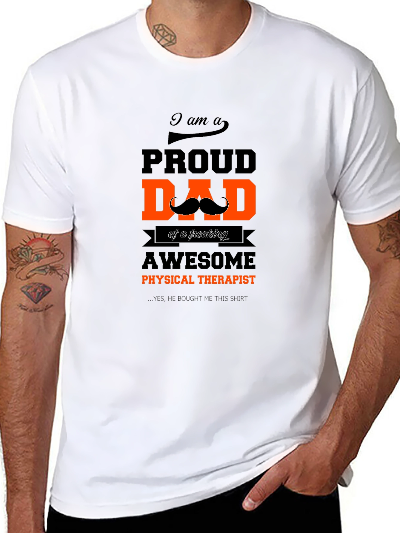 Proud Dad of Awesome Physical Therapist T-Shirt