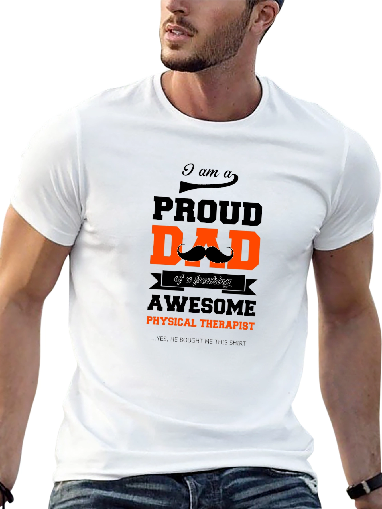 Proud Dad of Awesome Physical Therapist T-Shirt