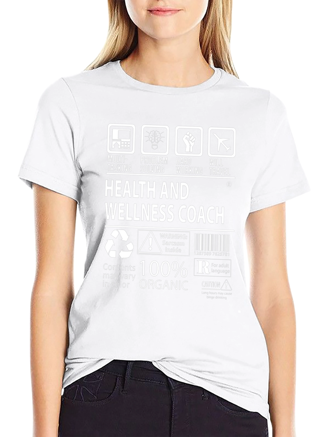 Health & Wellness Coach 100% Organic T-Shirt