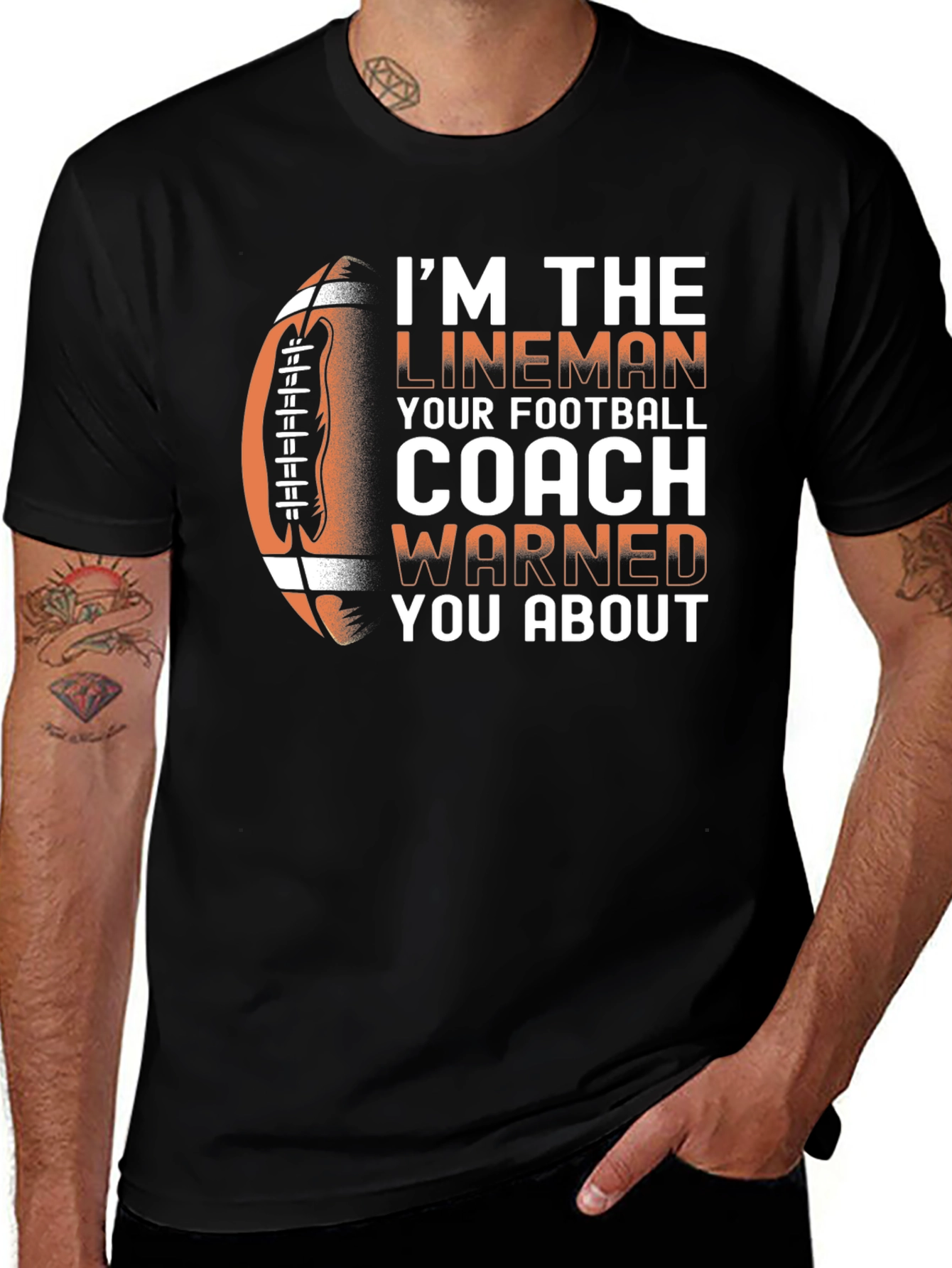 Im The Lineman Football T-Shirt