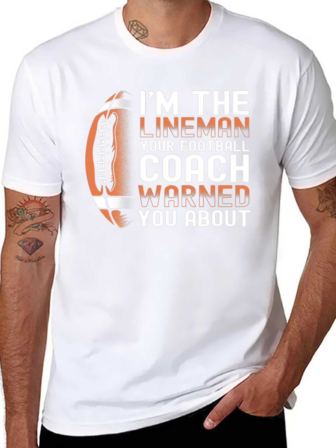 Im The Lineman Football T-Shirt