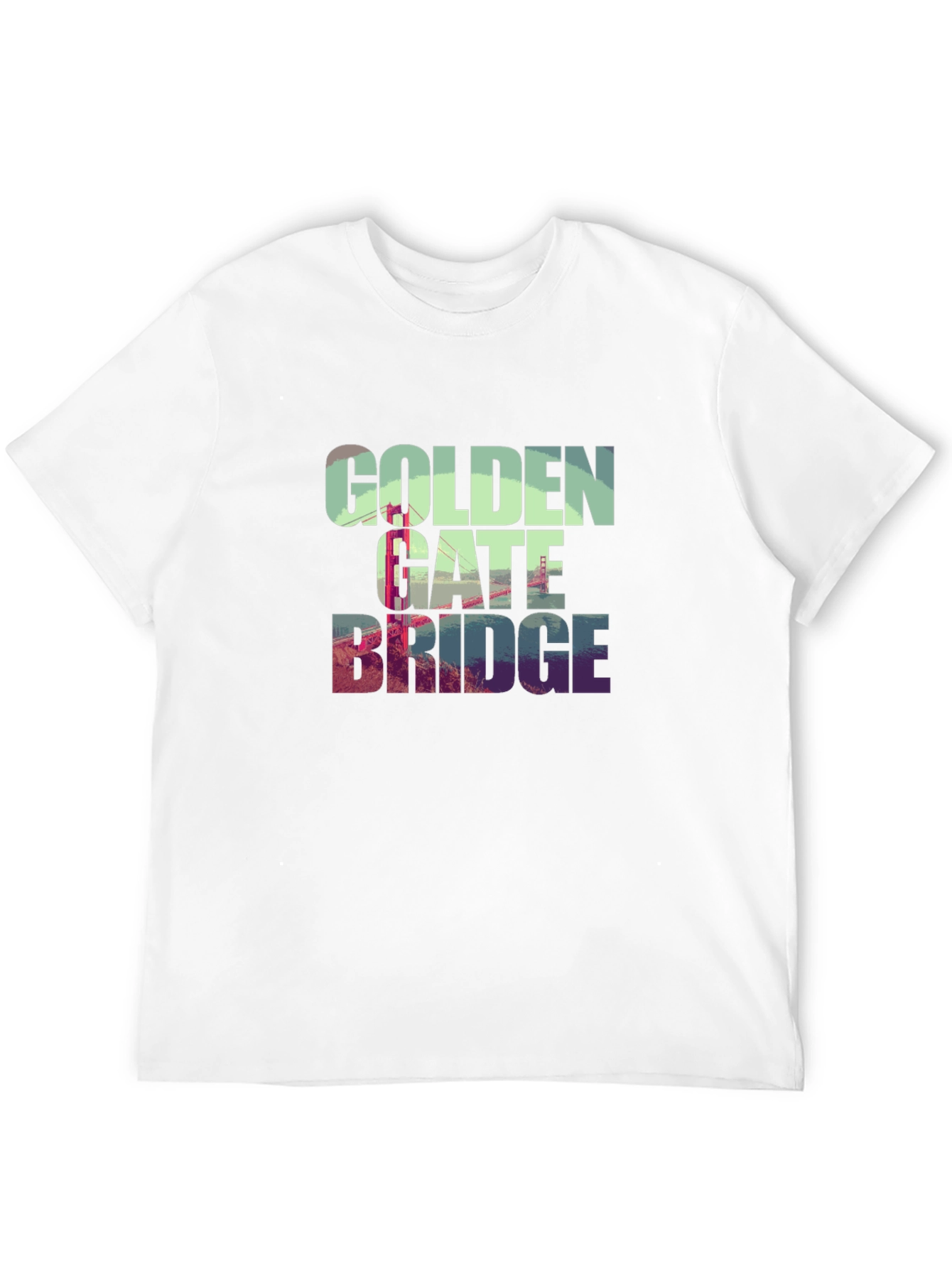 Golden Gate Bridge Graphic Tee - Black T-Shirt