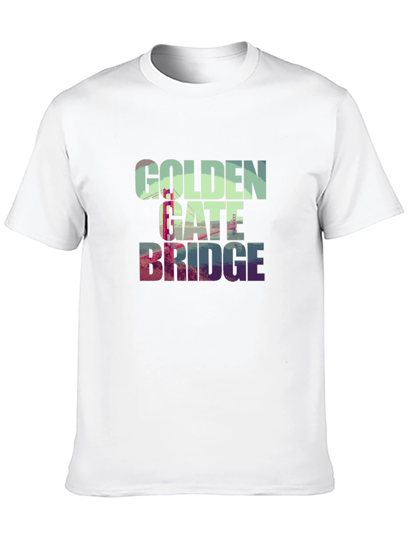 Golden Gate Bridge Graphic Tee - Black T-Shirt