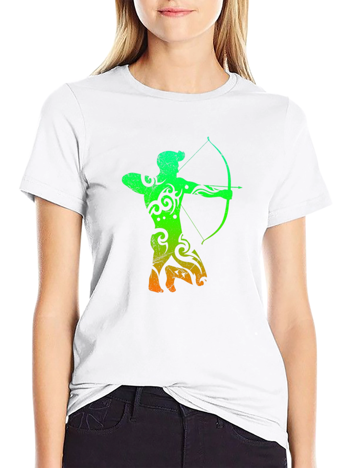 Archery Silhouette Graphic T-Shirt