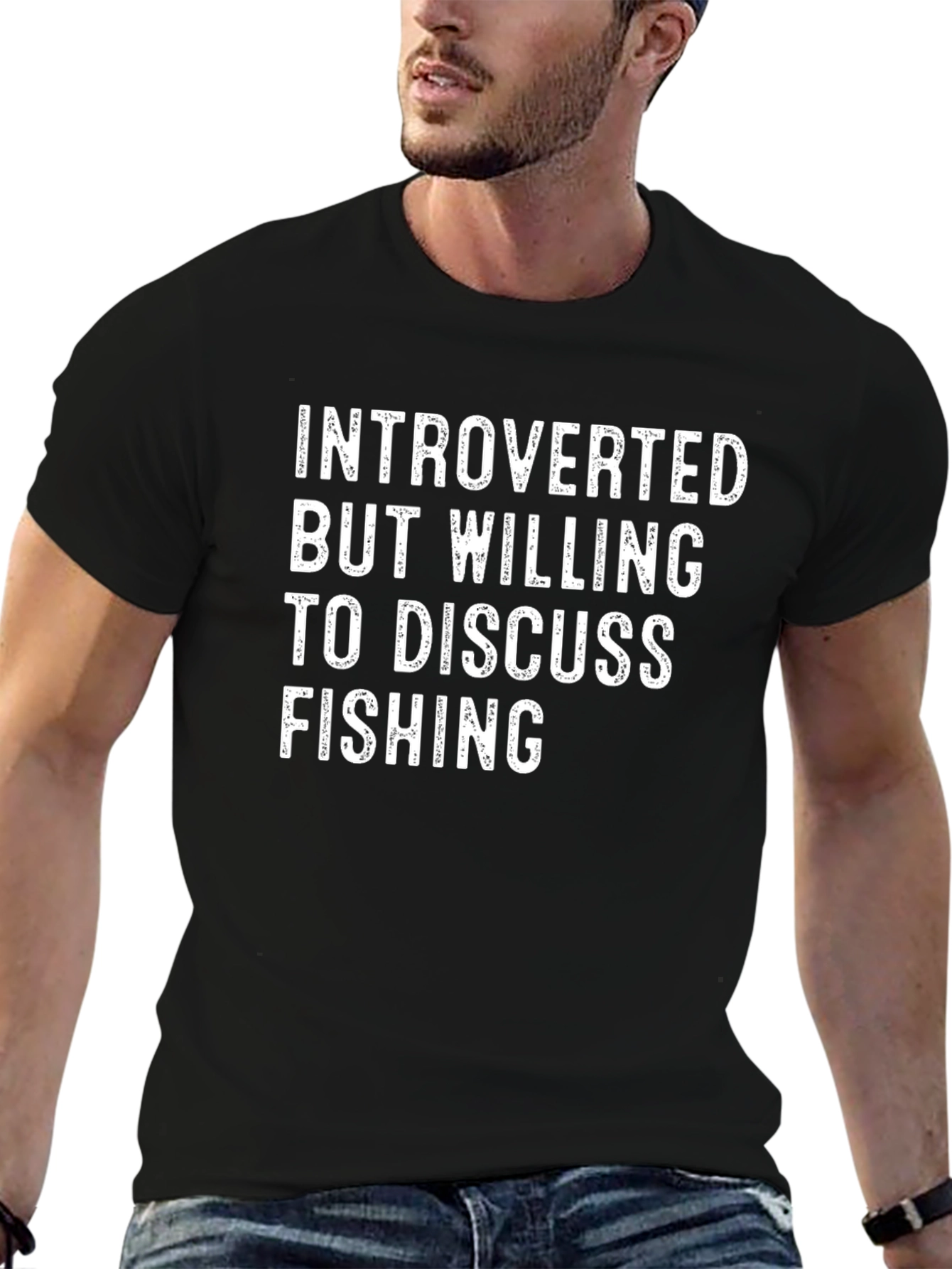 Introverted Fishing T-Shirt