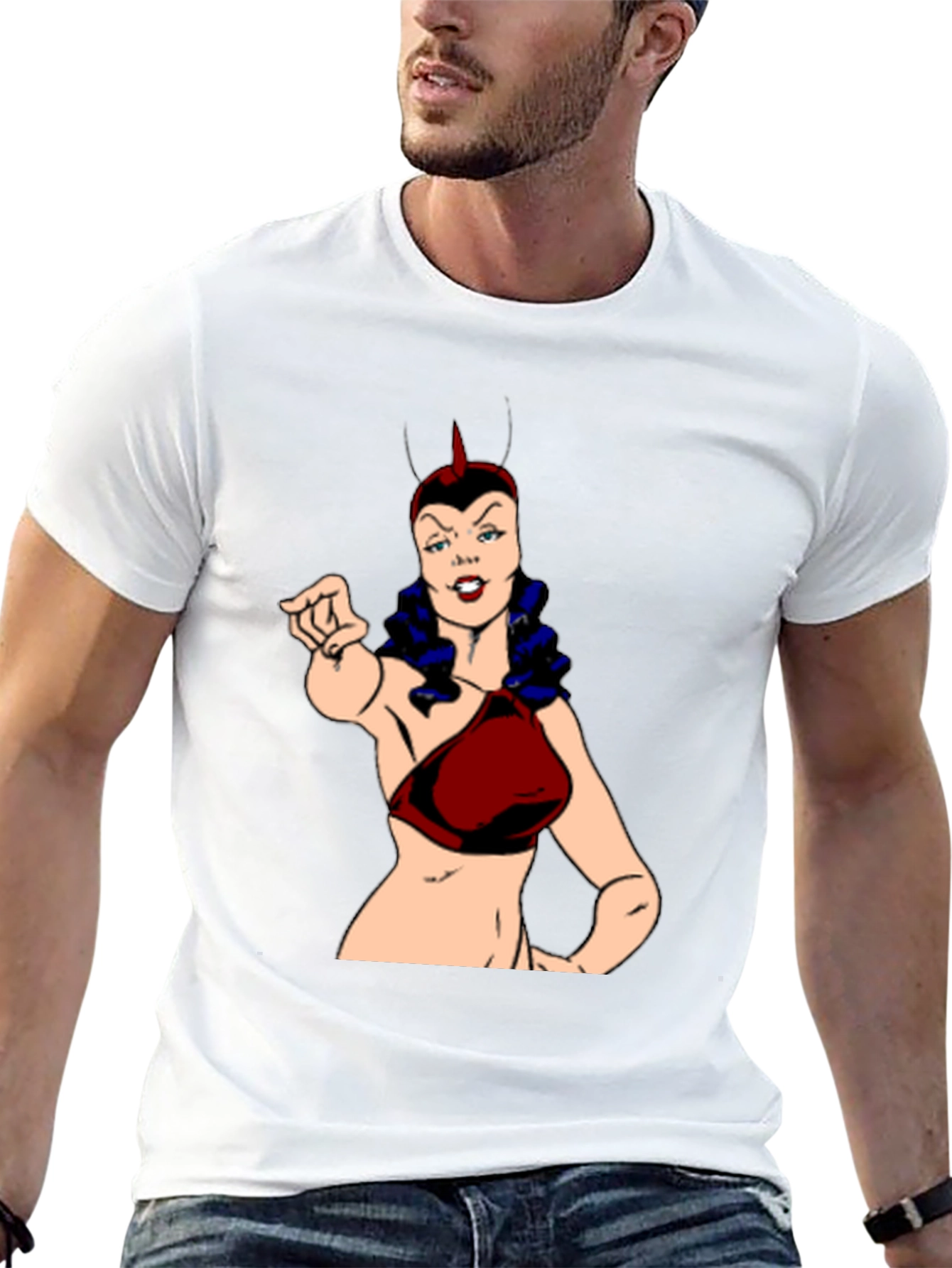 Cartoon Villain T-Shirt: Bold Graphic Tee