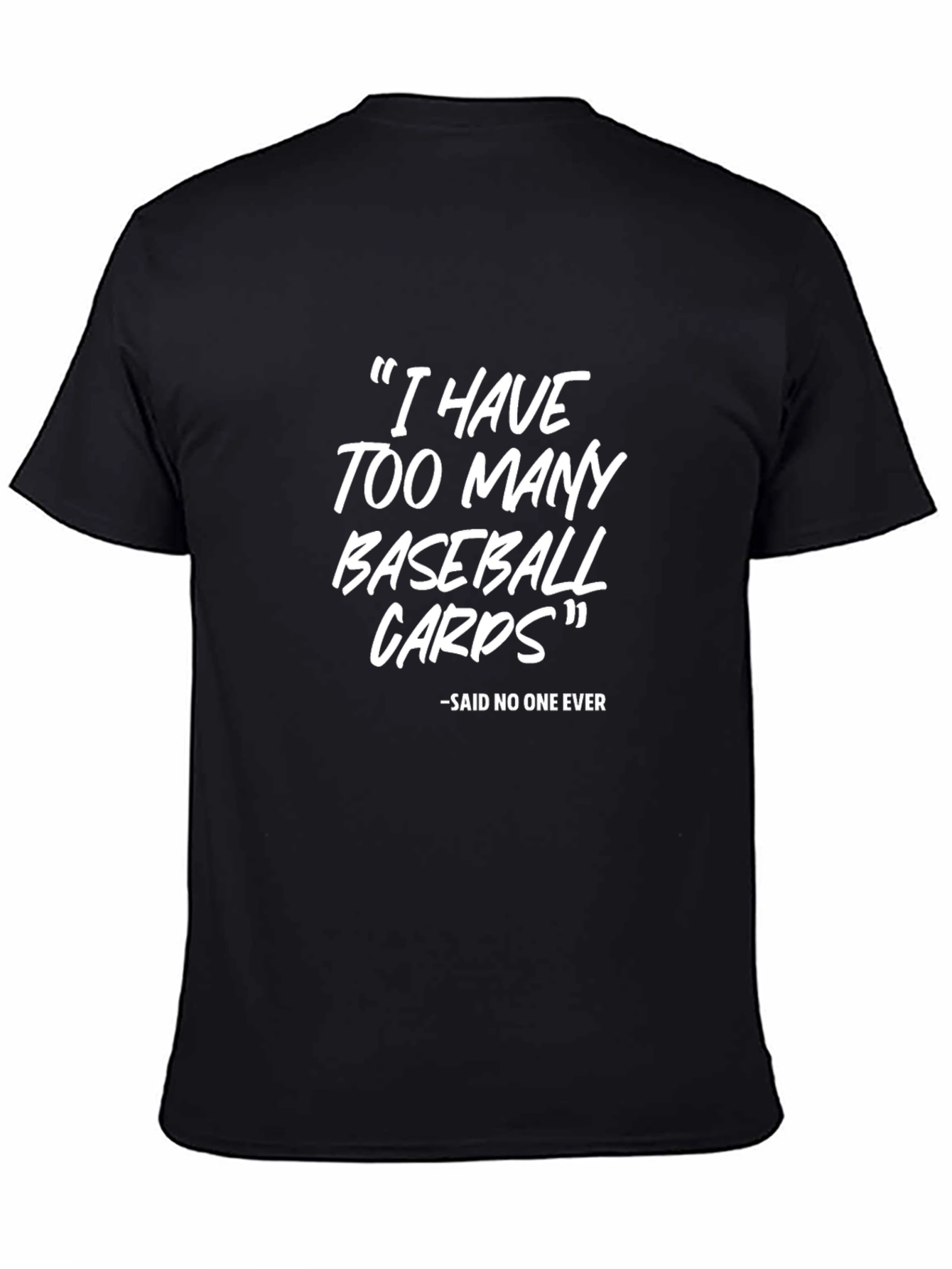 Funny Baseball Card Collector T-Shirt