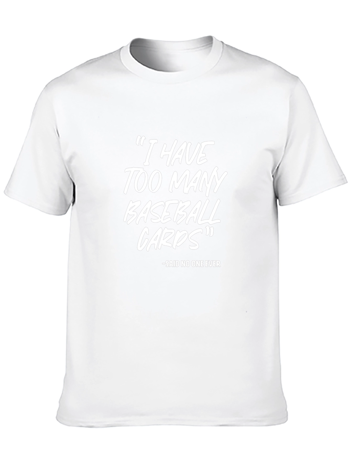 Funny Baseball Card Collector T-Shirt