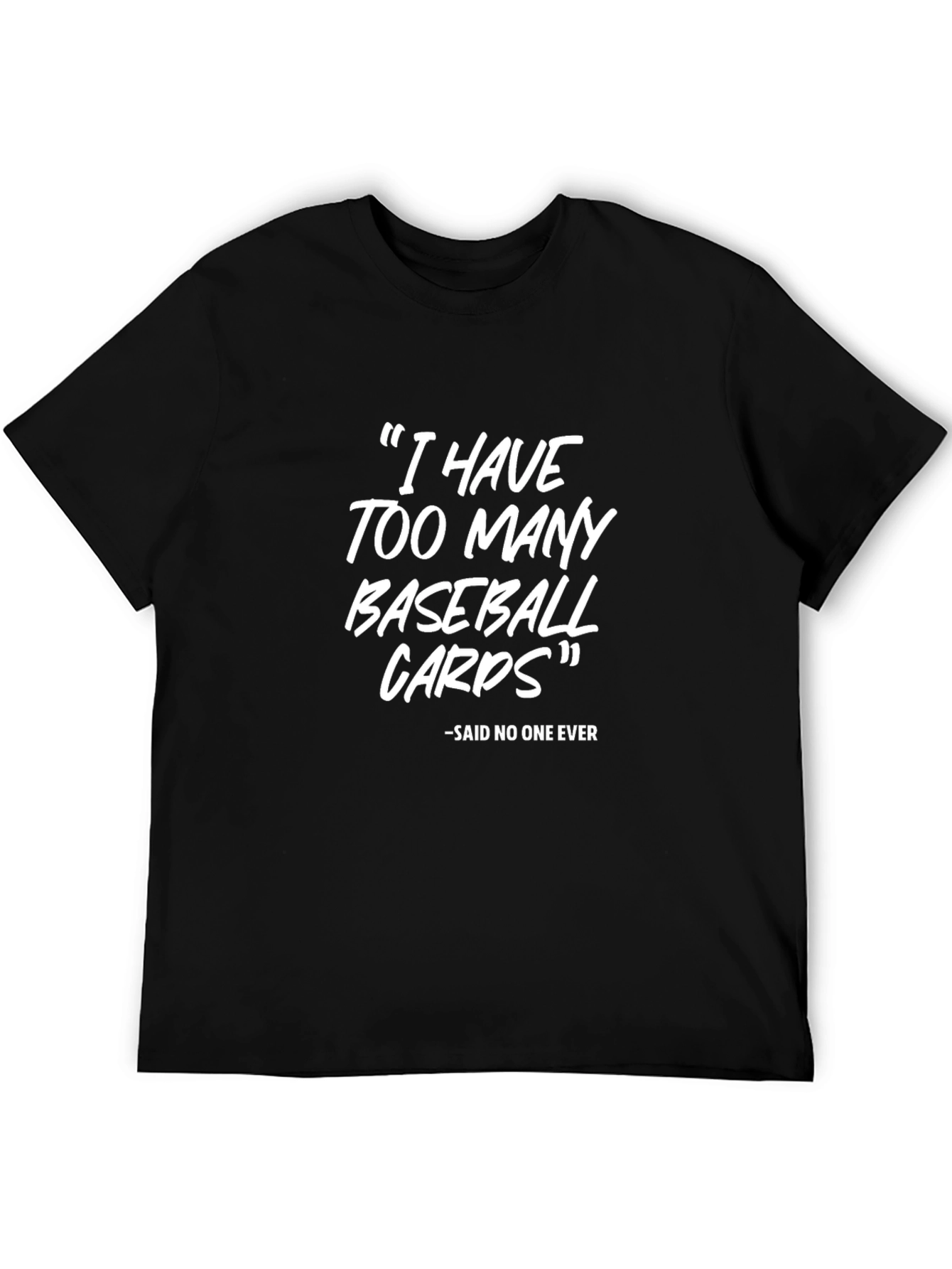 Funny Baseball Card Collector T-Shirt