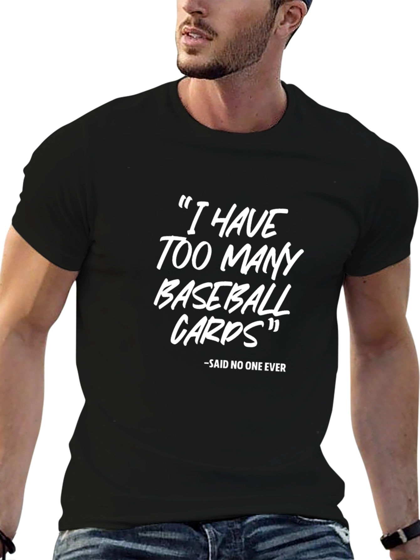 Funny Baseball Card Collector T-Shirt