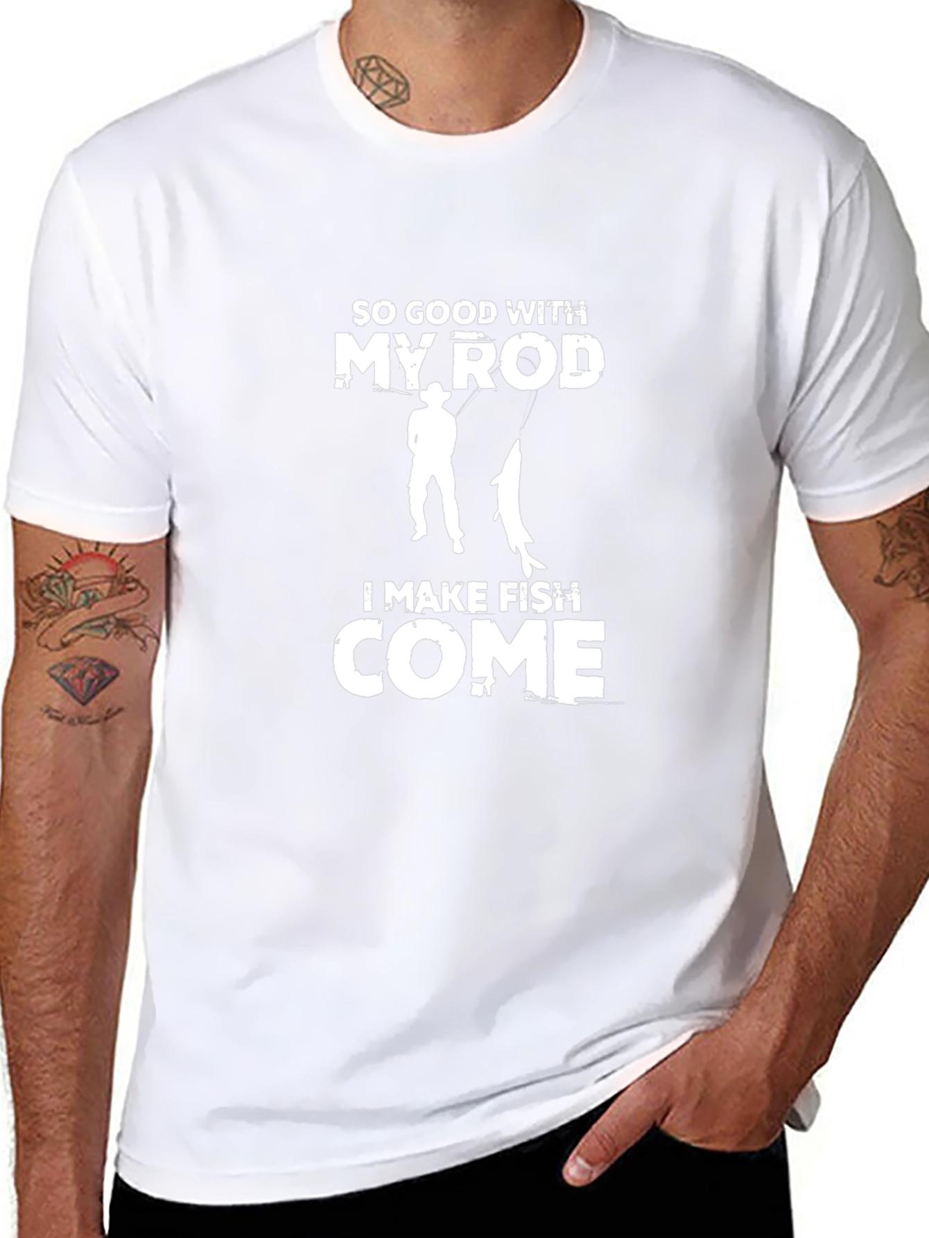 Funny Fishing T-Shirt - So Good With My Rod!