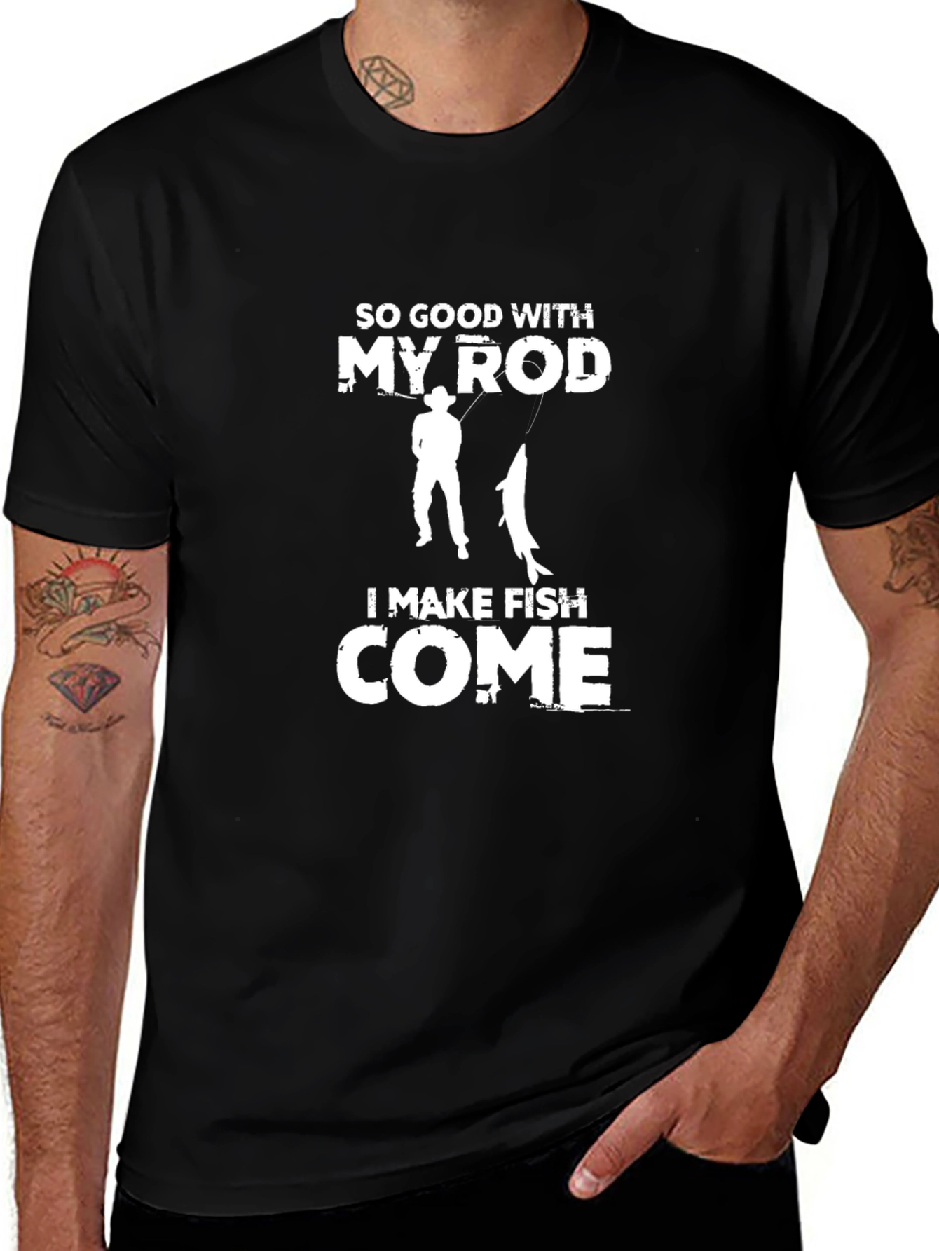 Funny Fishing T-Shirt - So Good With My Rod!