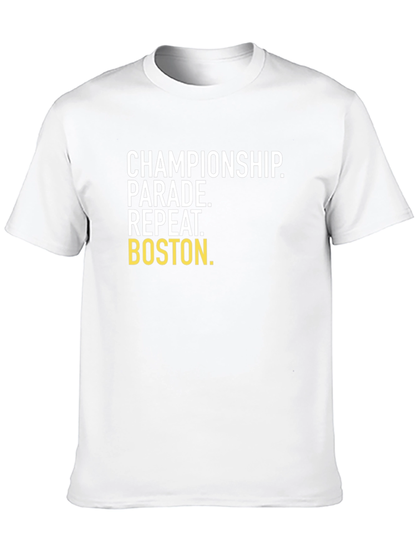 Championship Parade Repeat Boston T-Shirt