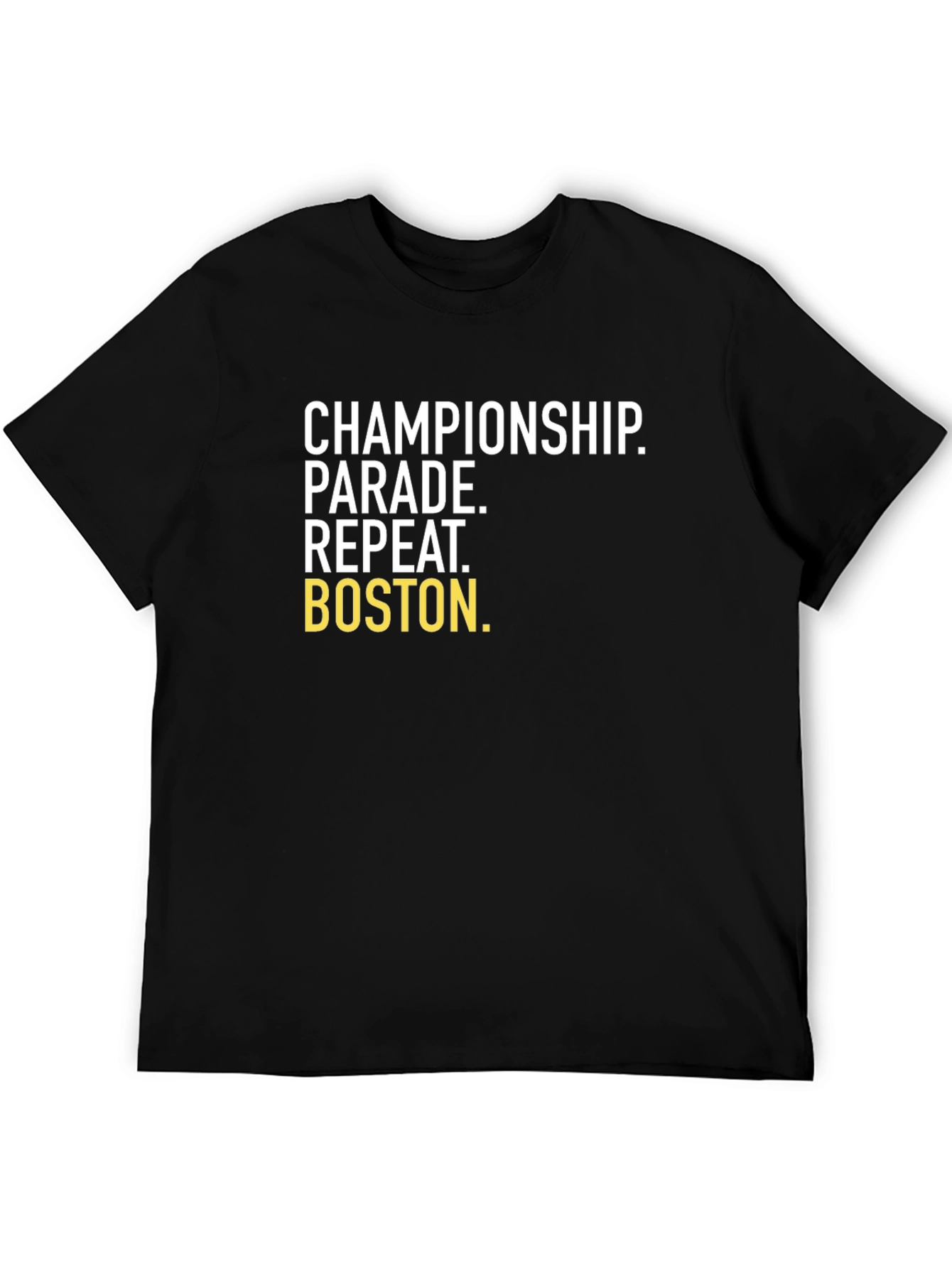 Championship Parade Repeat Boston T-Shirt