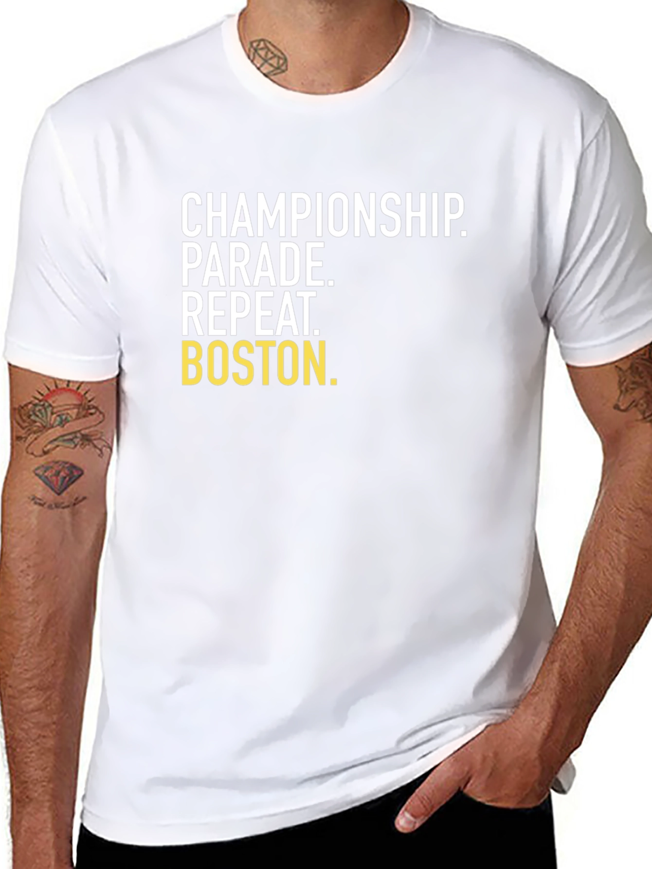 Championship Parade Repeat Boston T-Shirt