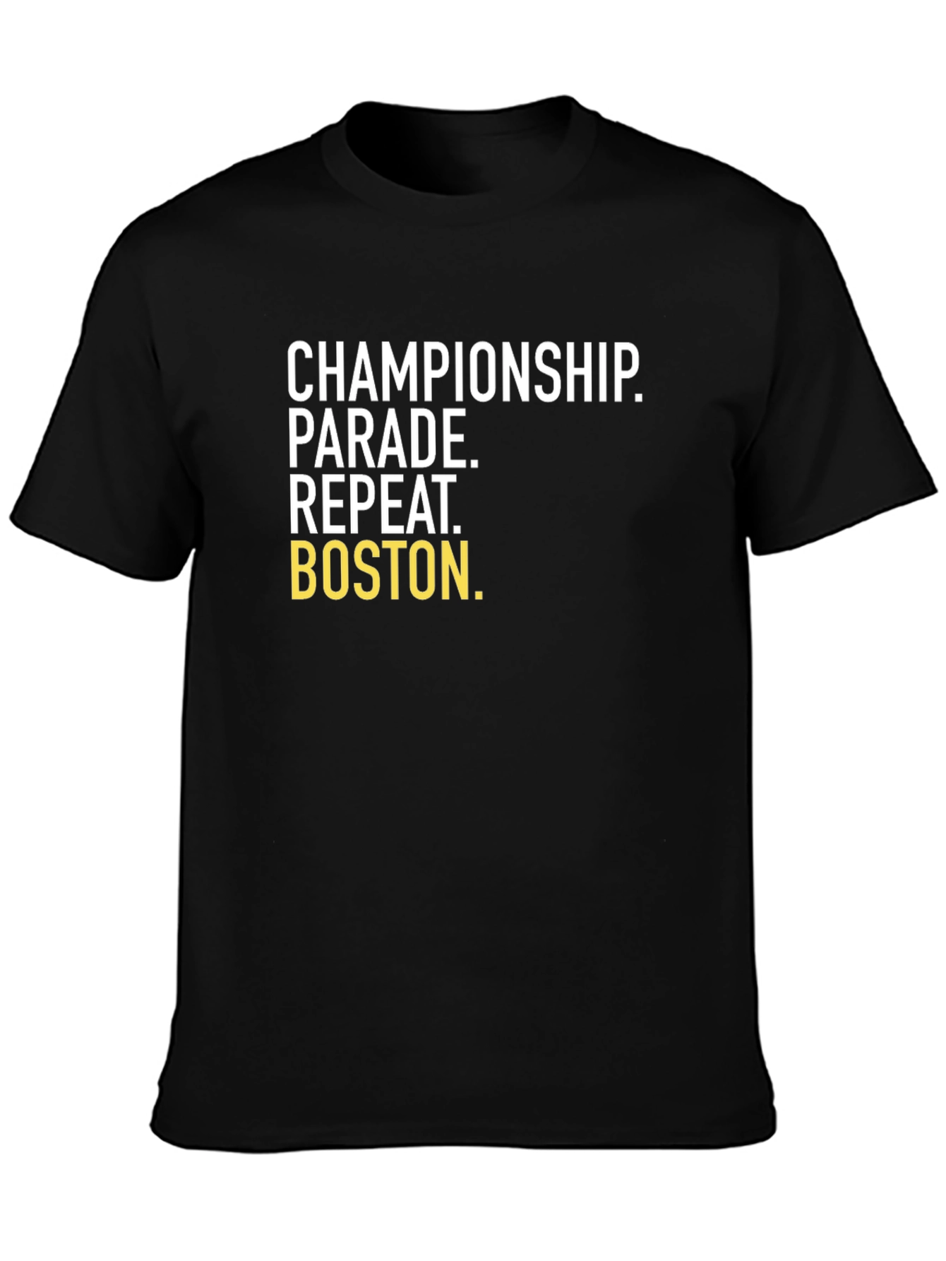 Championship Parade Repeat Boston T-Shirt