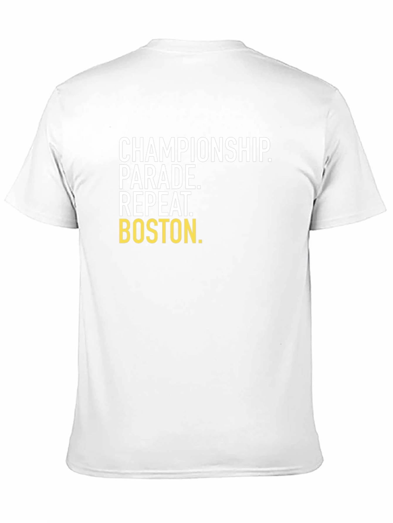 Championship Parade Repeat Boston T-Shirt
