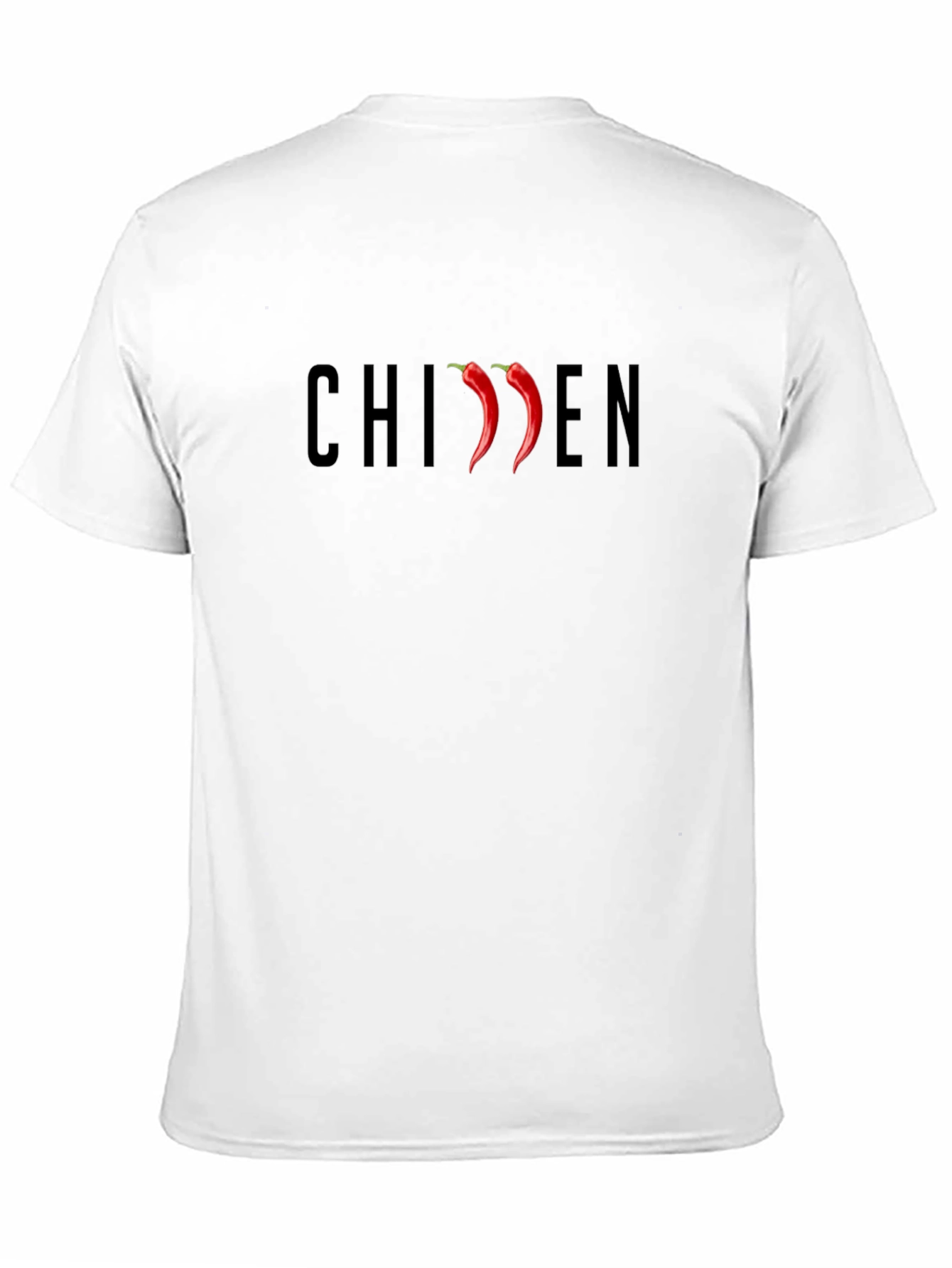 Chilli Pepper Graphic Black T-Shirt