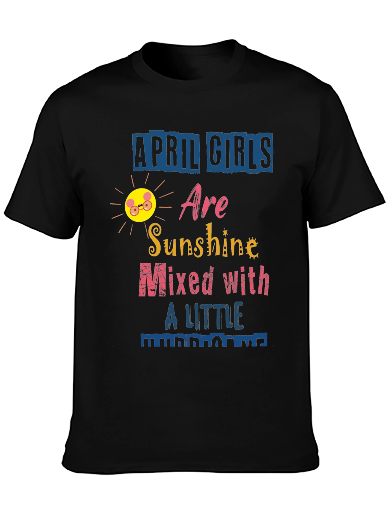 April Girls Sunshine Graphic T-Shirt