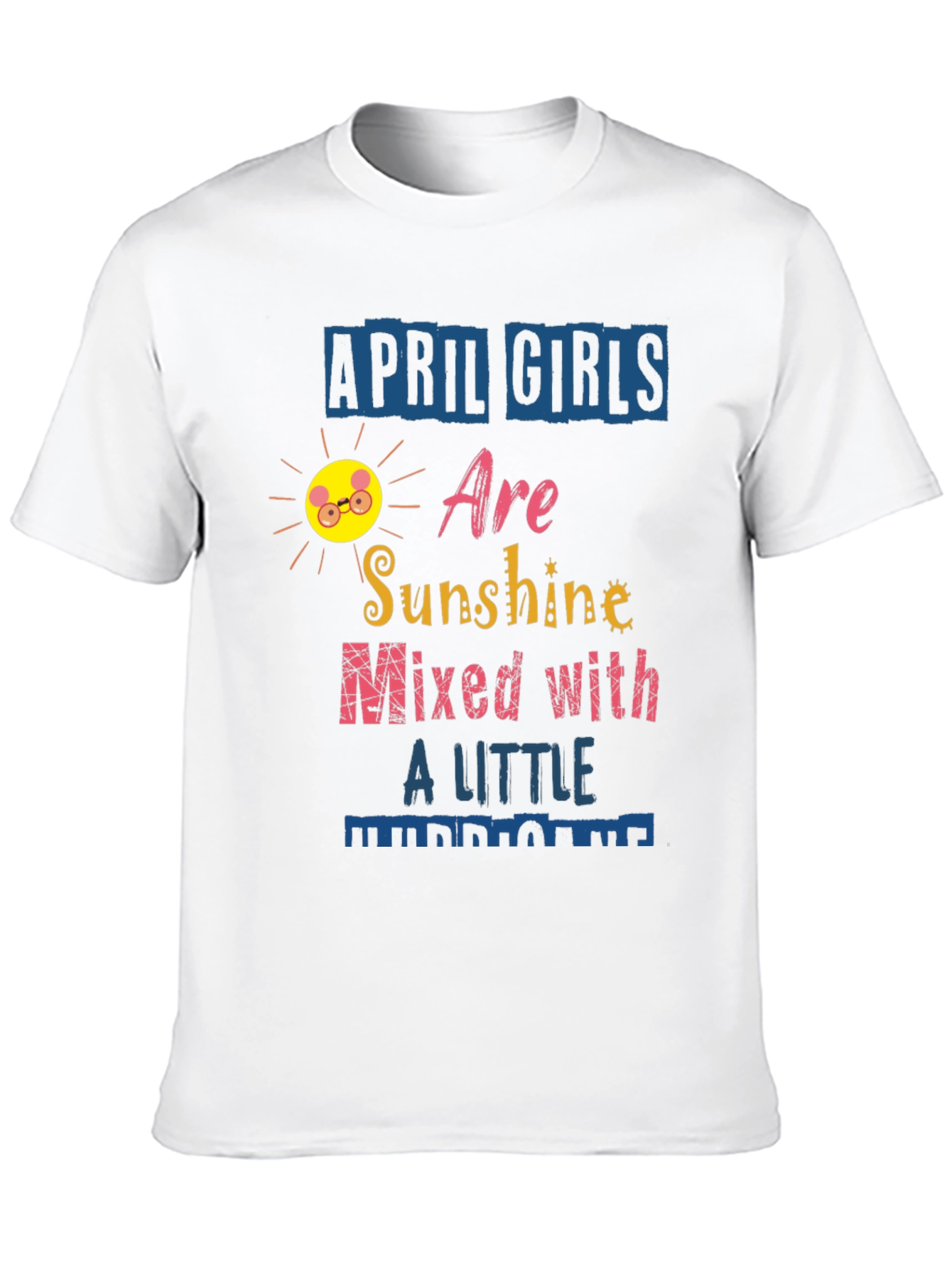 April Girls Sunshine Graphic T-Shirt