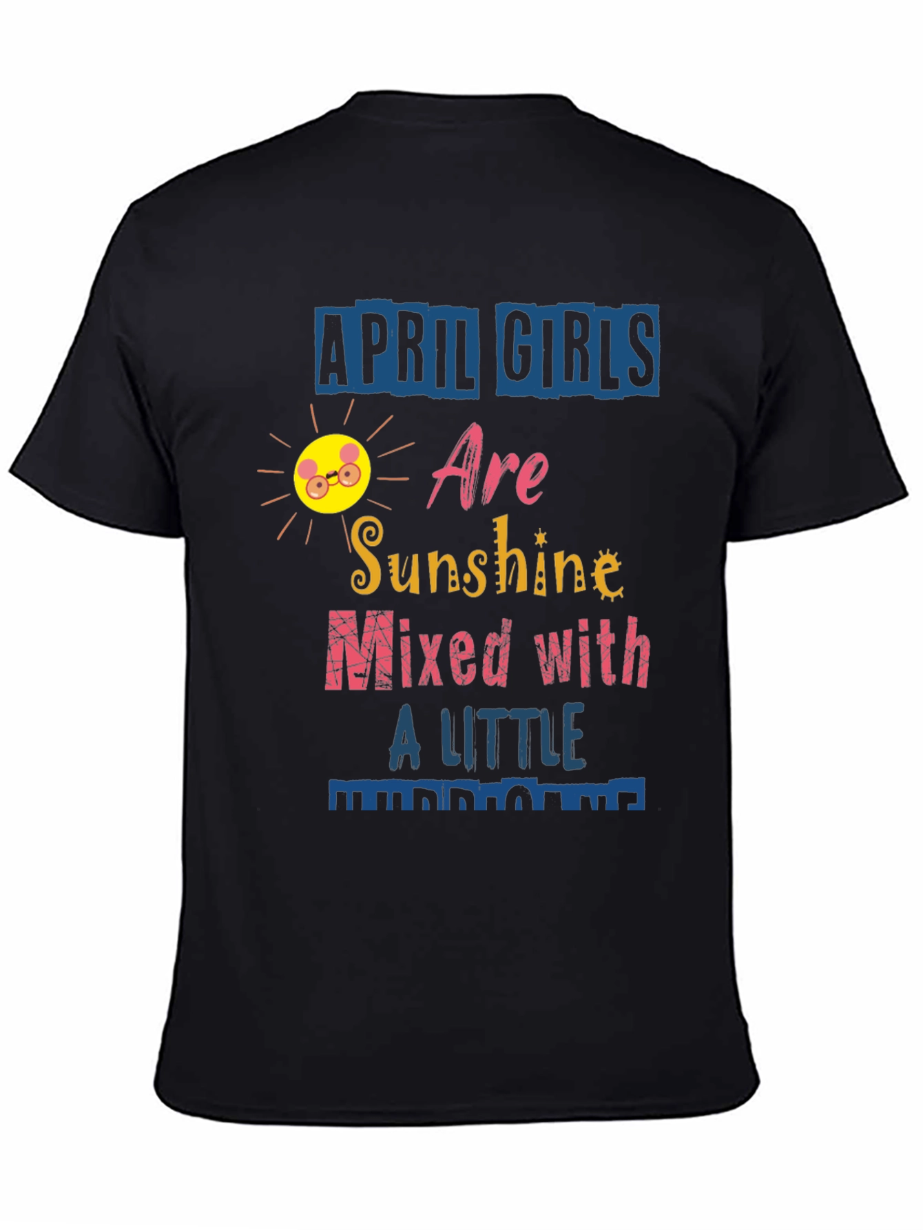 April Girls Sunshine Graphic T-Shirt