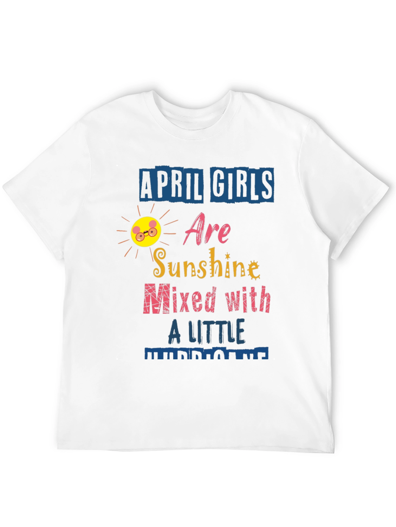 April Girls Sunshine Graphic T-Shirt