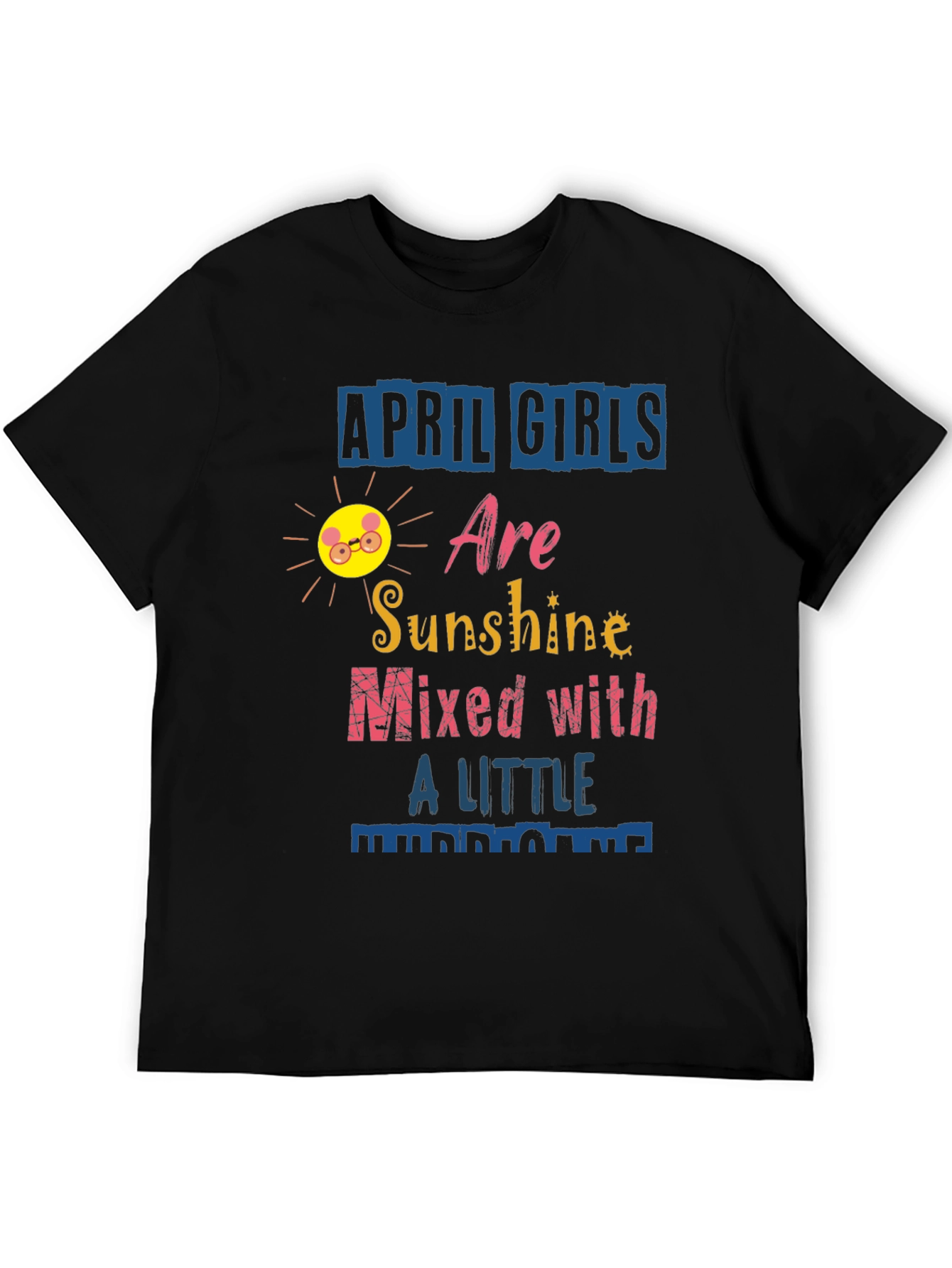 April Girls Sunshine Graphic T-Shirt
