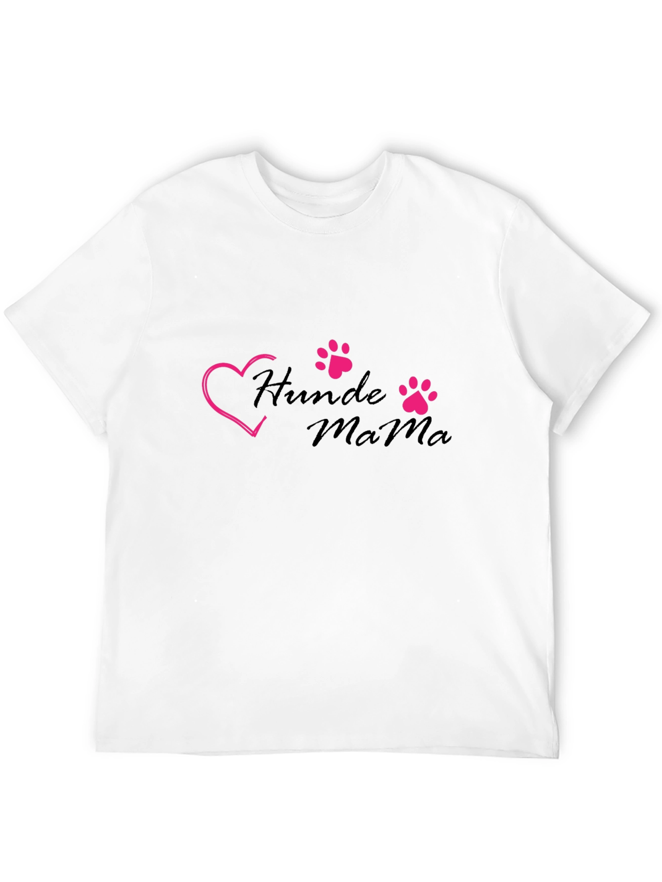 Hunde Mama Black T-Shirt - Dog Mom Pride